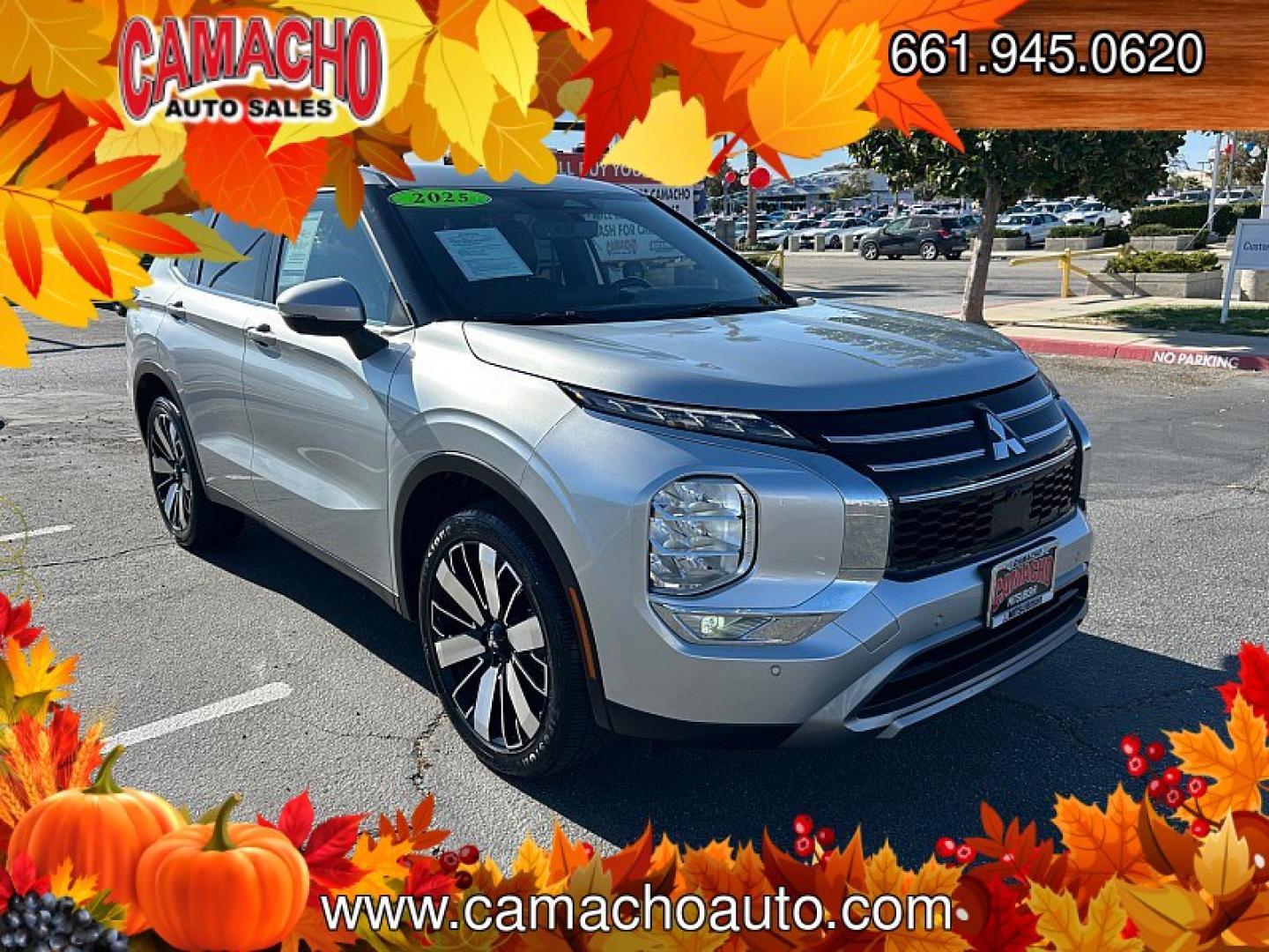 2025 Mitsubishi Outlander (JA4J3VA87SZ) with an 4-Cyl 2.5 Liter engine, Automatic CVT transmission, located at 412 Auto Vista Drive, Palmdale, CA, 93551, (661) 945-0620, 34.592636, -118.136681- Photo#0