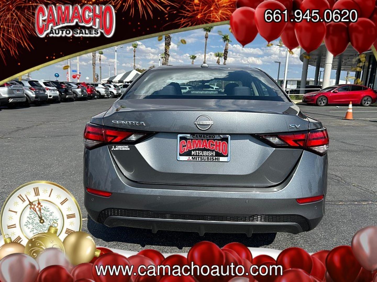 2024 Gray Nissan Sentra (3N1AB8CV6RY) with an 4-Cyl 2.0 Liter engine, Automatic CVT w/Xtronic transmission, located at 412 Auto Vista Drive, Palmdale, CA, 93551, (661) 945-0620, 34.592636, -118.136681- Photo#4