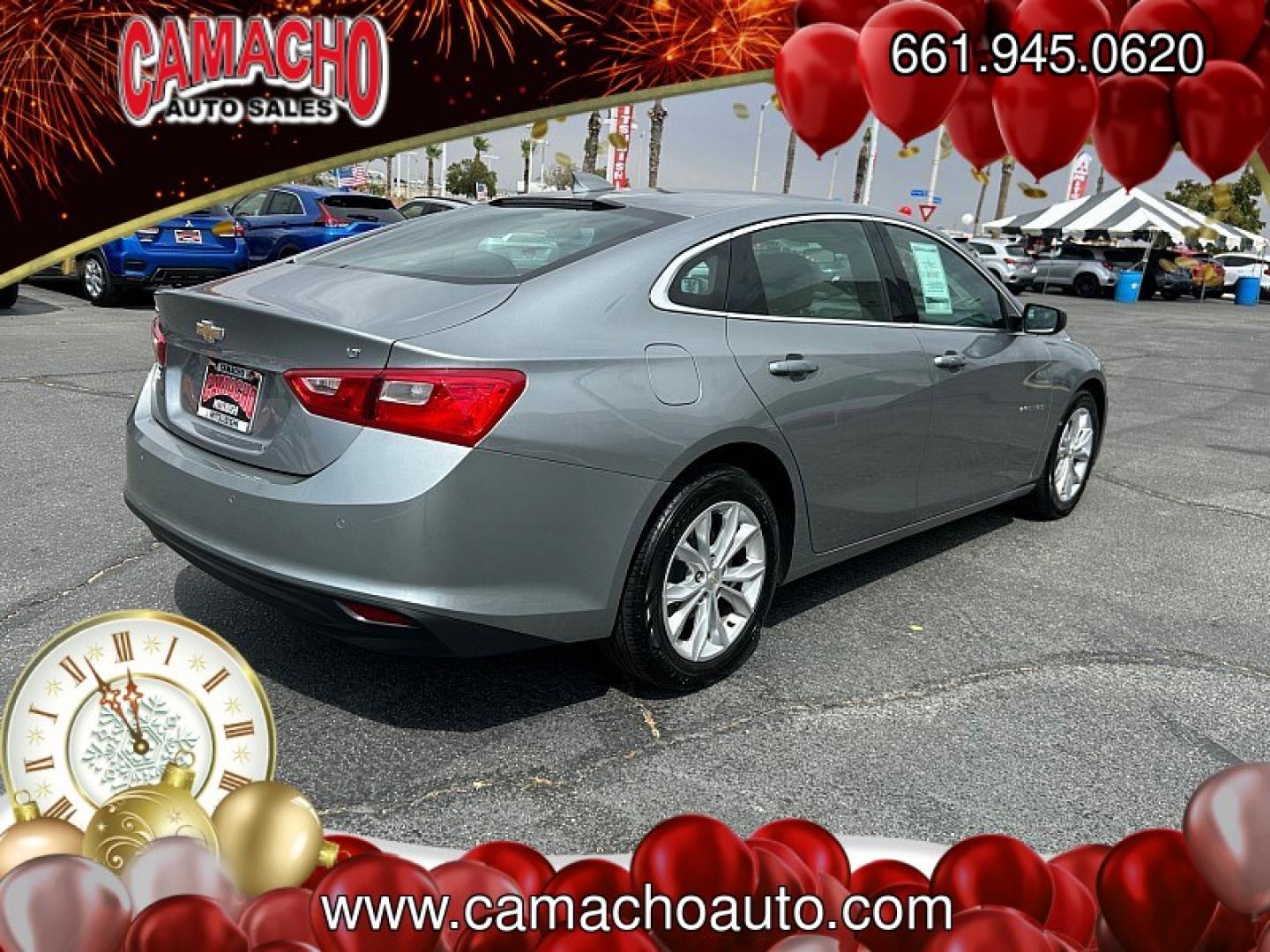 2024 Gray Chevrolet Malibu (1G1ZD5ST3RF) with an 4-Cyl Turbo 1.5 Liter engine, Automatic CVT transmission, located at 412 Auto Vista Drive, Palmdale, CA, 93551, (661) 945-0620, 34.592636, -118.136681- Photo#1