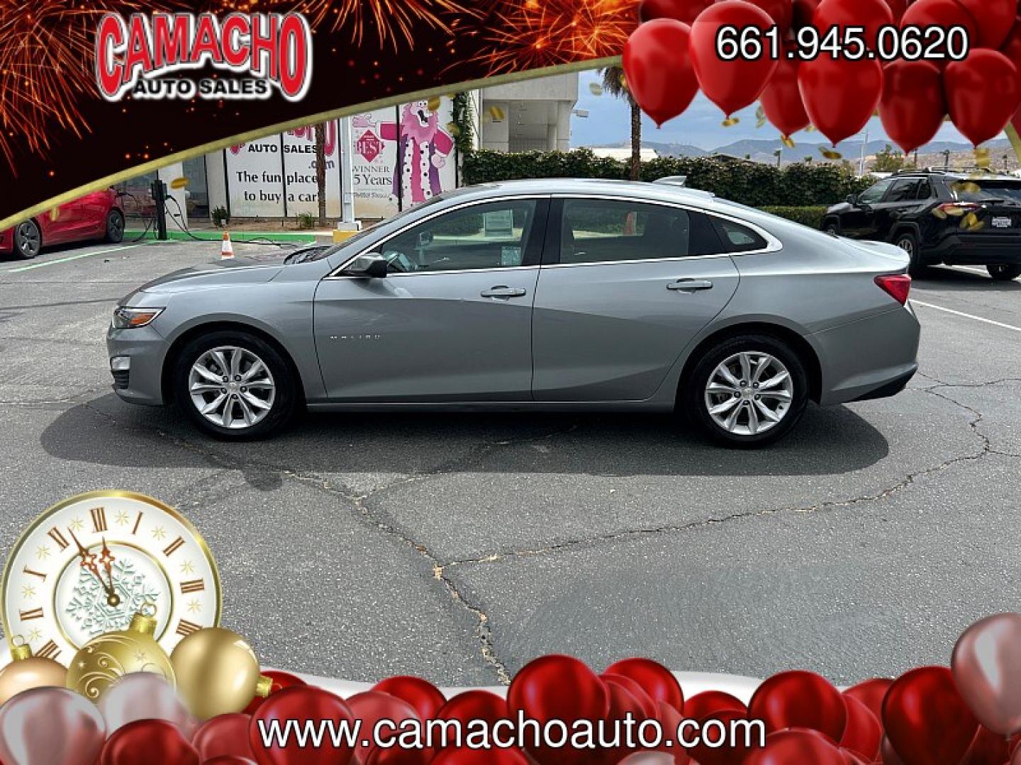 2024 Gray Chevrolet Malibu (1G1ZD5ST3RF) with an 4-Cyl Turbo 1.5 Liter engine, Automatic CVT transmission, located at 412 Auto Vista Drive, Palmdale, CA, 93551, (661) 945-0620, 34.592636, -118.136681- Photo#4