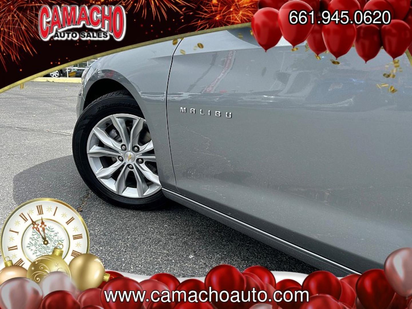2024 Gray Chevrolet Malibu (1G1ZD5ST3RF) with an 4-Cyl Turbo 1.5 Liter engine, Automatic CVT transmission, located at 412 Auto Vista Drive, Palmdale, CA, 93551, (661) 945-0620, 34.592636, -118.136681- Photo#7