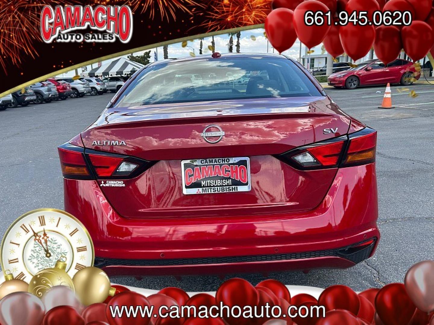 2024 Red Nissan Altima (1N4BL4DV7RN) with an 4-Cyl 2.5 Liter engine, Automatic Xtronic CVT transmission, located at 412 Auto Vista Drive, Palmdale, CA, 93551, (661) 945-0620, 34.592636, -118.136681- Photo#7