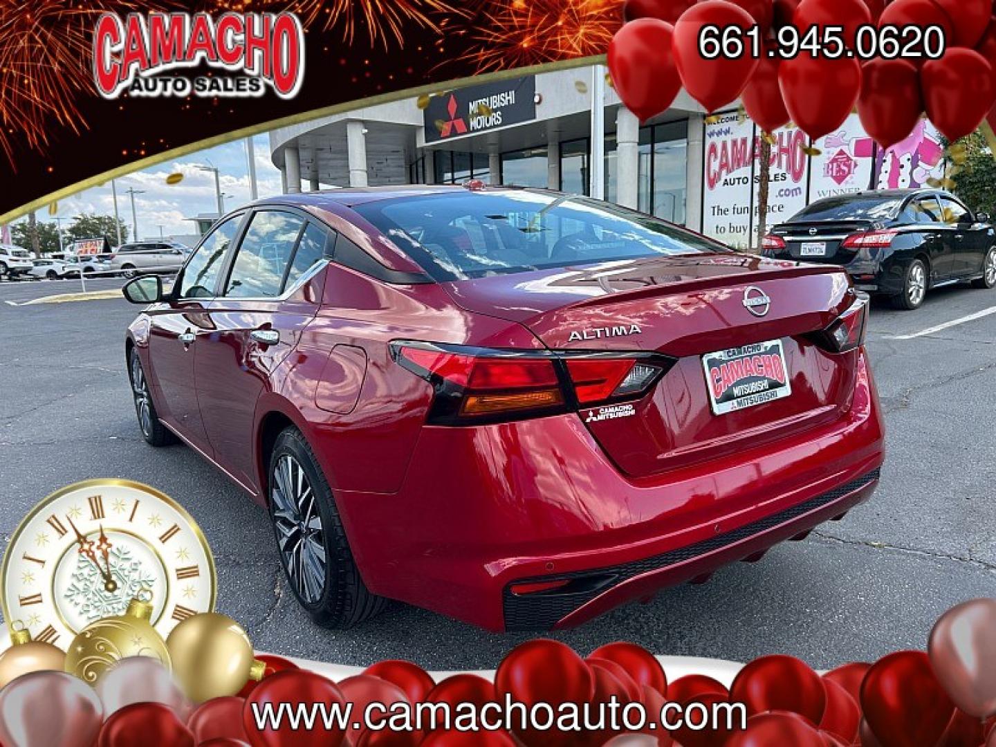2024 Red Nissan Altima (1N4BL4DV7RN) with an 4-Cyl 2.5 Liter engine, Automatic Xtronic CVT transmission, located at 412 Auto Vista Drive, Palmdale, CA, 93551, (661) 945-0620, 34.592636, -118.136681- Photo#8