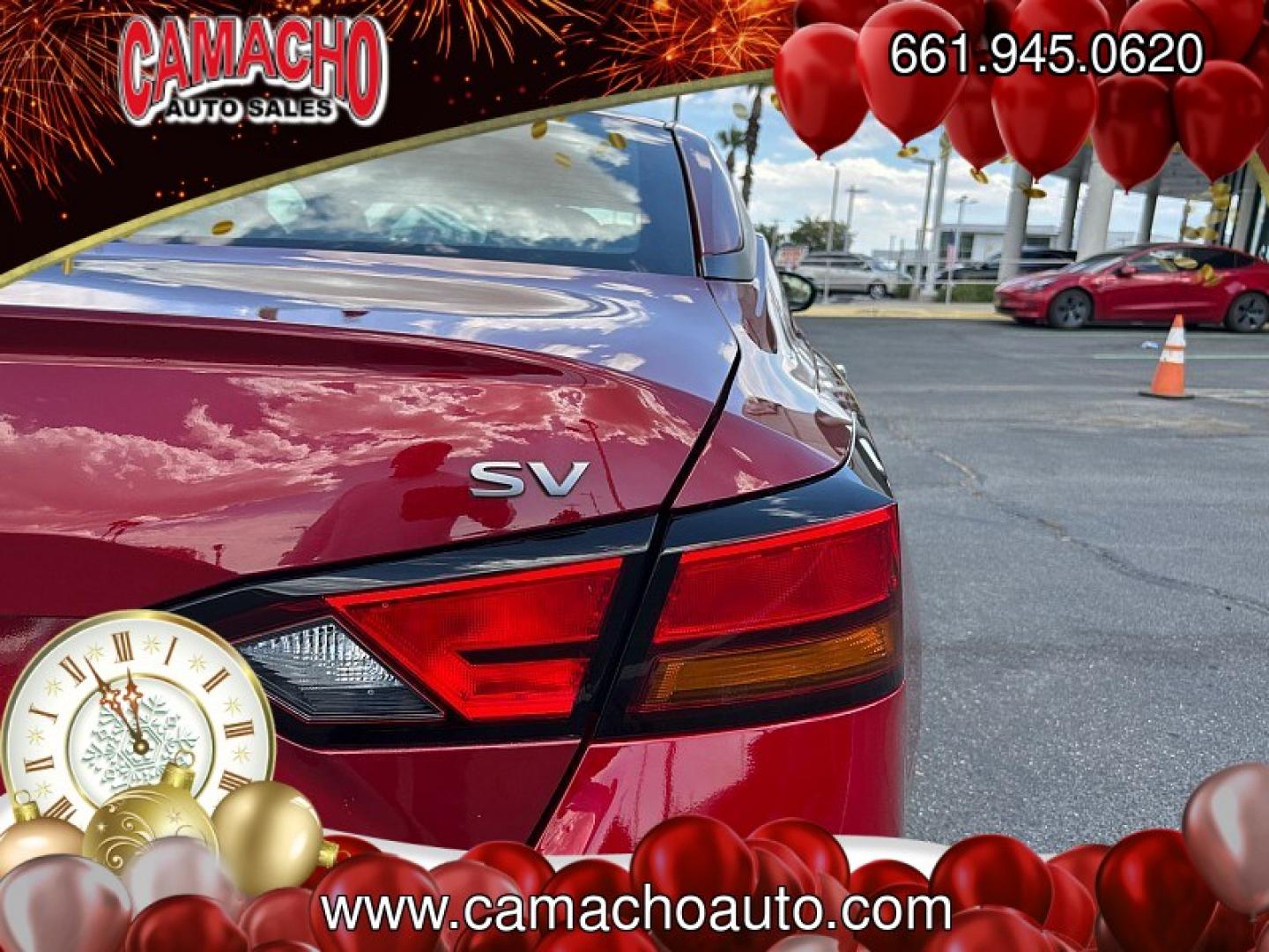 2024 Red Nissan Altima (1N4BL4DV7RN) with an 4-Cyl 2.5 Liter engine, Automatic Xtronic CVT transmission, located at 412 Auto Vista Drive, Palmdale, CA, 93551, (661) 945-0620, 34.592636, -118.136681- Photo#12
