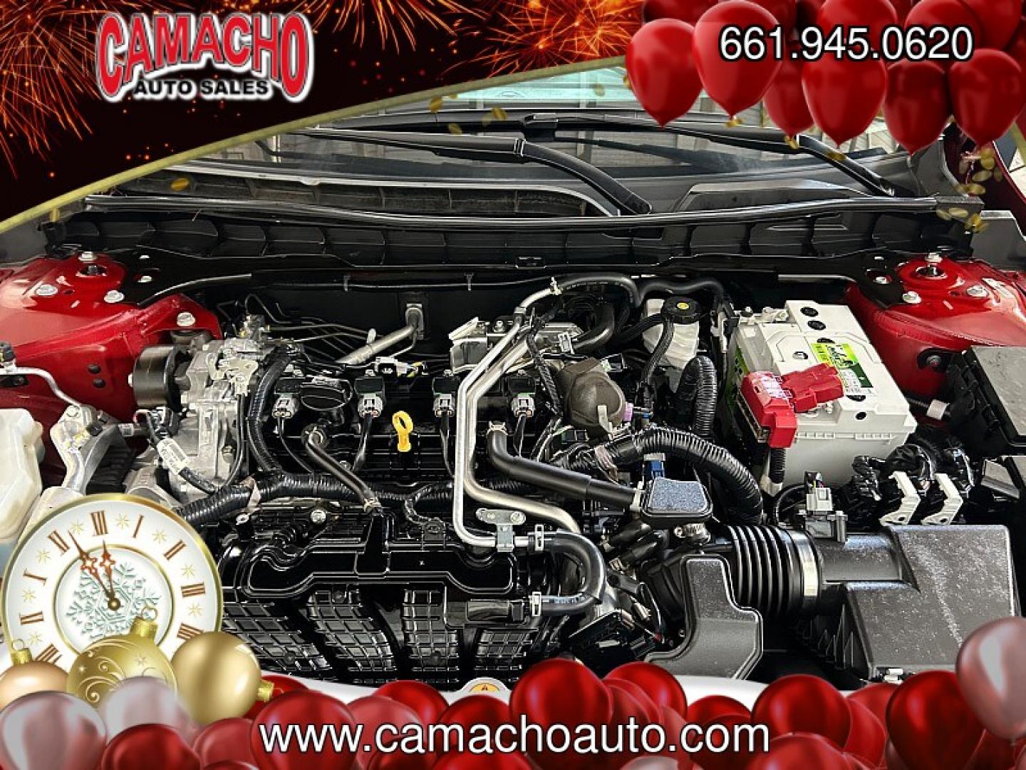 2024 Red Nissan Altima (1N4BL4DV7RN) with an 4-Cyl 2.5 Liter engine, Automatic Xtronic CVT transmission, located at 412 Auto Vista Drive, Palmdale, CA, 93551, (661) 945-0620, 34.592636, -118.136681- Photo#25