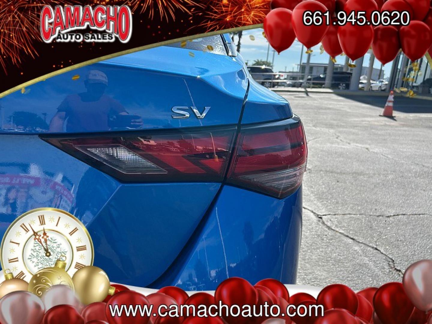 2024 Blue Nissan Sentra (3N1AB8CV9RY) with an 4-Cyl 2.0 Liter engine, Automatic CVT w/Xtronic transmission, located at 412 Auto Vista Drive, Palmdale, CA, 93551, (661) 945-0620, 34.592636, -118.136681- Photo#10