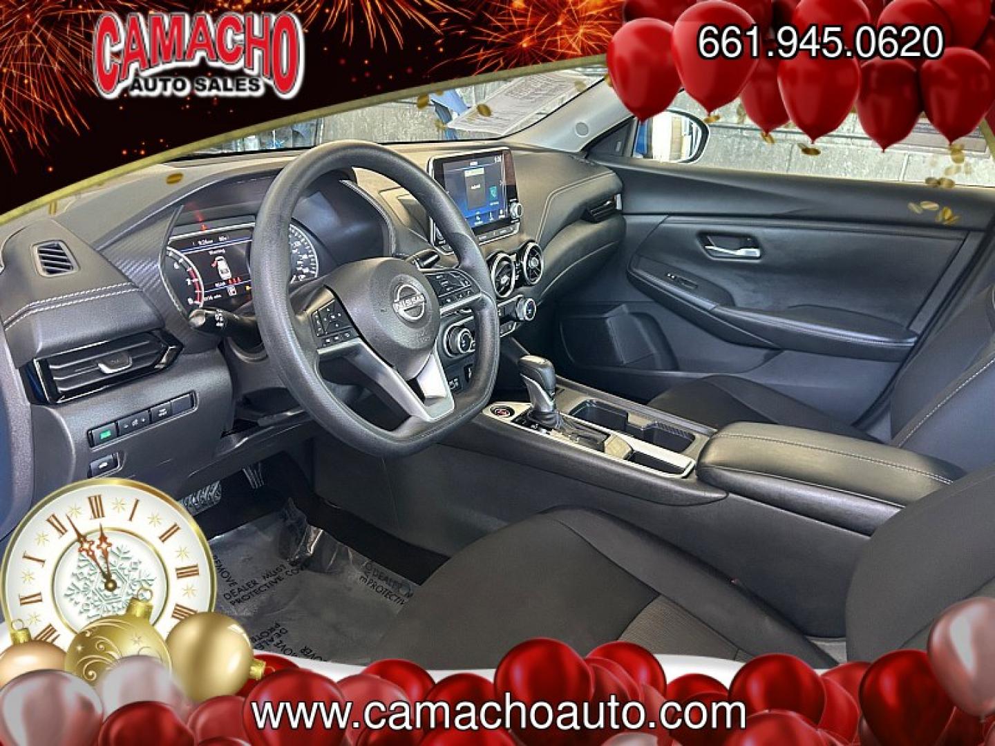 2024 Blue Nissan Sentra (3N1AB8CV9RY) with an 4-Cyl 2.0 Liter engine, Automatic CVT w/Xtronic transmission, located at 412 Auto Vista Drive, Palmdale, CA, 93551, (661) 945-0620, 34.592636, -118.136681- Photo#17