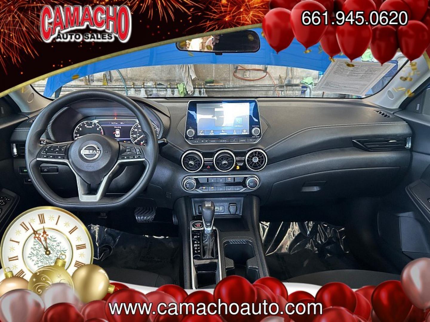 2024 Blue Nissan Sentra (3N1AB8CV9RY) with an 4-Cyl 2.0 Liter engine, Automatic CVT w/Xtronic transmission, located at 412 Auto Vista Drive, Palmdale, CA, 93551, (661) 945-0620, 34.592636, -118.136681- Photo#18