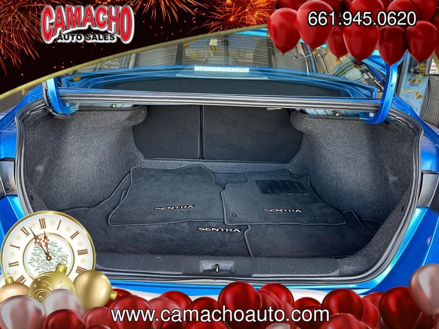 2024 Blue Nissan Sentra (3N1AB8CV9RY) with an 4-Cyl 2.0 Liter engine, Automatic CVT w/Xtronic transmission, located at 412 Auto Vista Drive, Palmdale, CA, 93551, (661) 945-0620, 34.592636, -118.136681- Photo#27