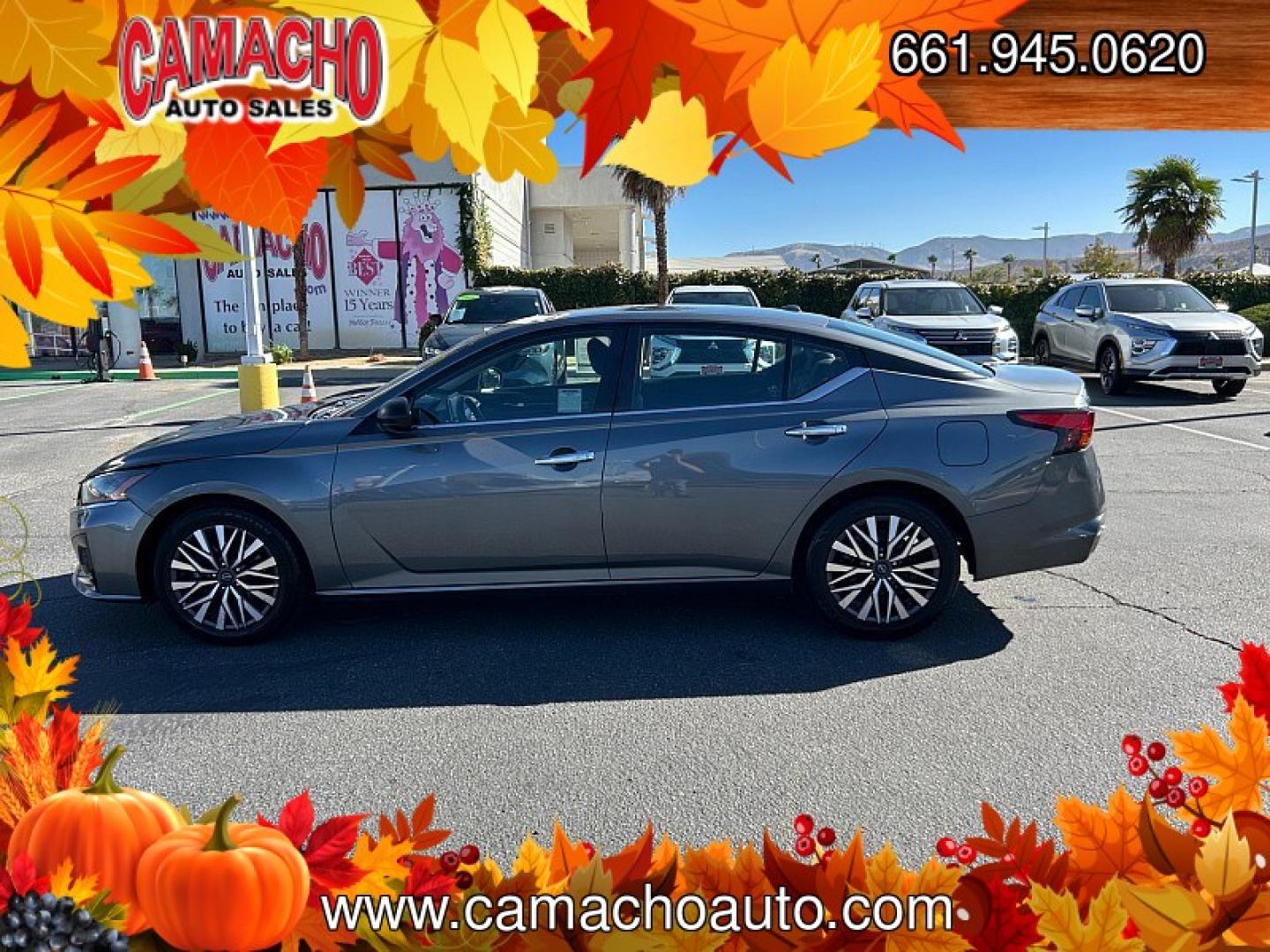 2024 Gray Nissan Altima (1N4BL4DV7RN) with an 4-Cyl 2.5 Liter engine, Automatic Xtronic CVT transmission, located at 412 Auto Vista Drive, Palmdale, CA, 93551, (661) 945-0620, 34.592636, -118.136681- Photo#3