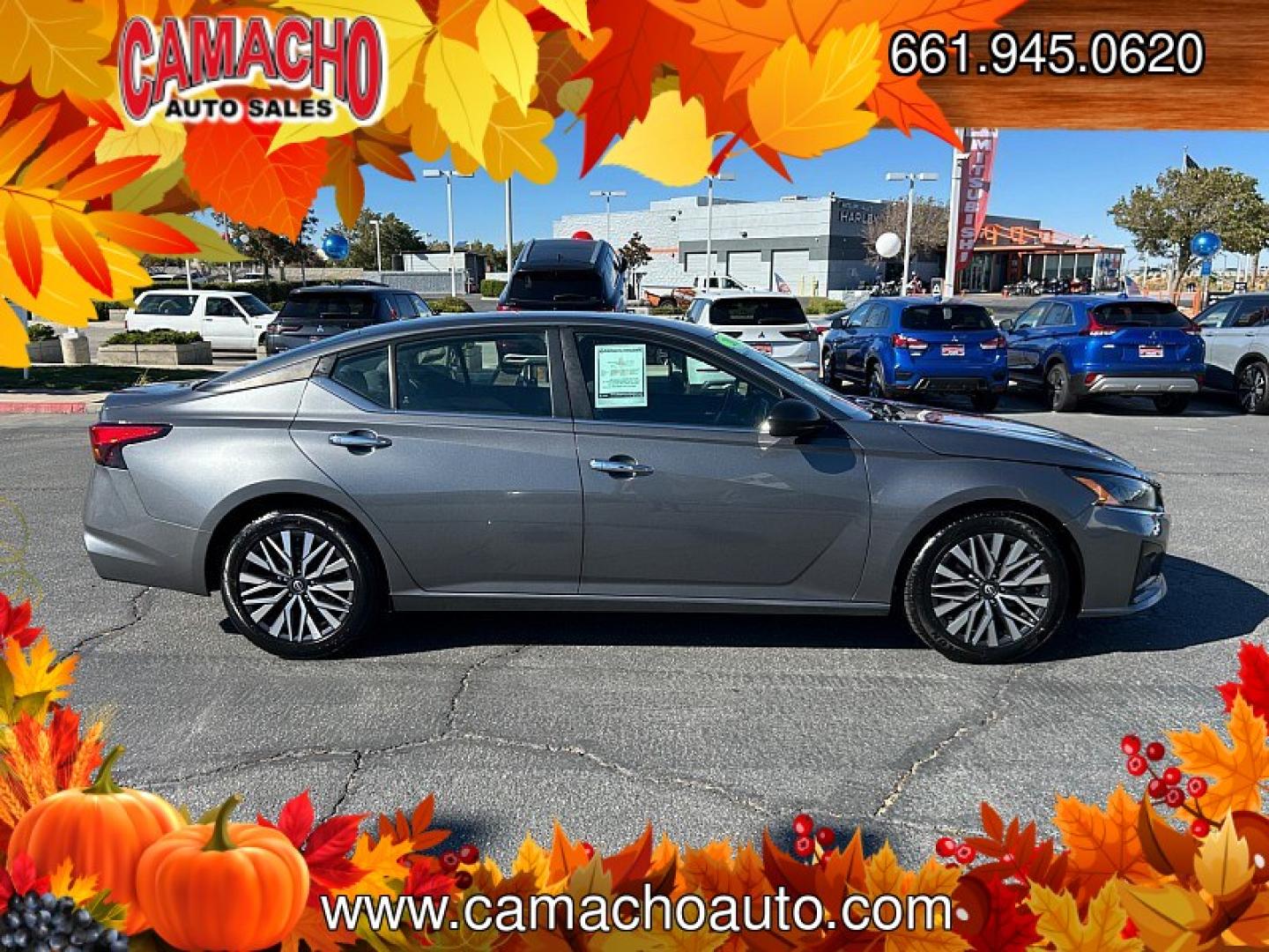 2024 Gray Nissan Altima (1N4BL4DV7RN) with an 4-Cyl 2.5 Liter engine, Automatic Xtronic CVT transmission, located at 412 Auto Vista Drive, Palmdale, CA, 93551, (661) 945-0620, 34.592636, -118.136681- Photo#7