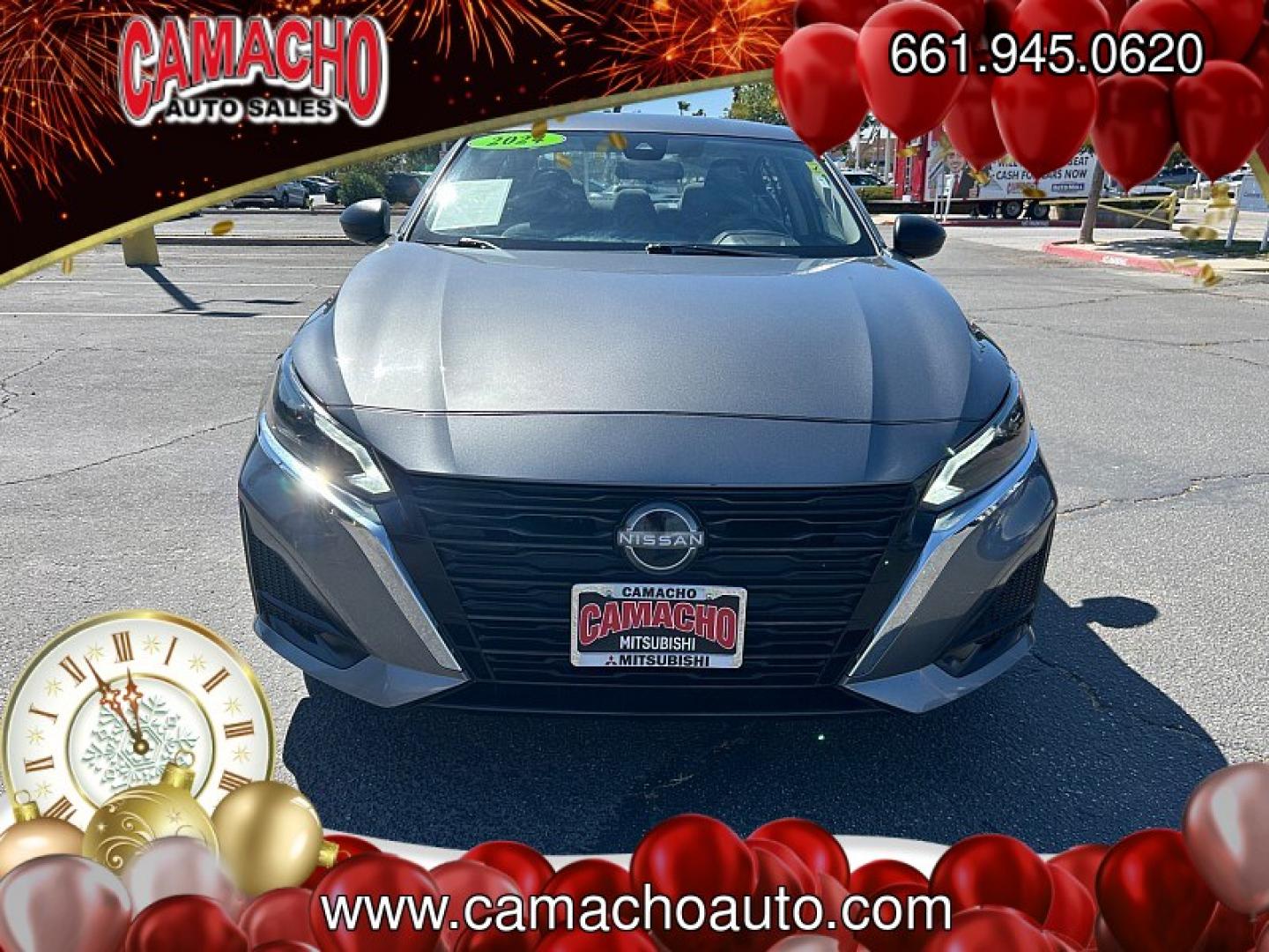 2024 Gray Nissan Altima (1N4BL4DV1RN) with an 4-Cyl 2.5 Liter engine, Automatic Xtronic CVT transmission, located at 412 Auto Vista Drive, Palmdale, CA, 93551, (661) 945-0620, 34.592636, -118.136681- Photo#1