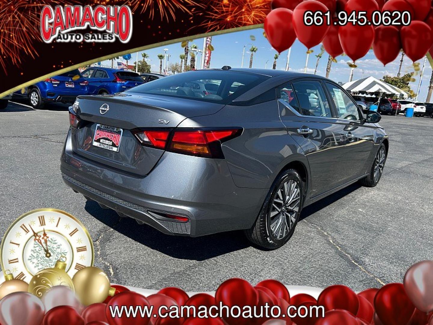 2024 Gray Nissan Altima (1N4BL4DV1RN) with an 4-Cyl 2.5 Liter engine, Automatic Xtronic CVT transmission, located at 412 Auto Vista Drive, Palmdale, CA, 93551, (661) 945-0620, 34.592636, -118.136681- Photo#2