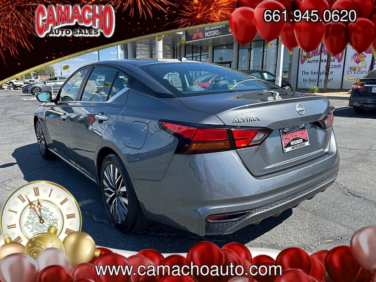 2024 Gray Nissan Altima (1N4BL4DV1RN) with an 4-Cyl 2.5 Liter engine, Automatic Xtronic CVT transmission, located at 412 Auto Vista Drive, Palmdale, CA, 93551, (661) 945-0620, 34.592636, -118.136681- Photo#4