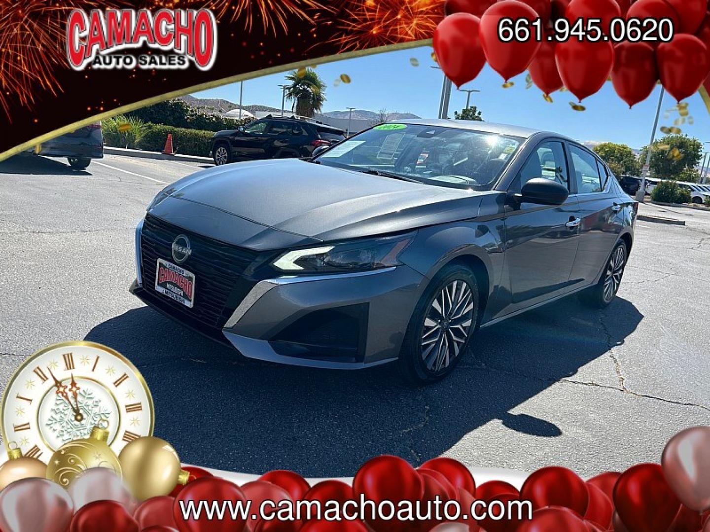 2024 Gray Nissan Altima (1N4BL4DV1RN) with an 4-Cyl 2.5 Liter engine, Automatic Xtronic CVT transmission, located at 412 Auto Vista Drive, Palmdale, CA, 93551, (661) 945-0620, 34.592636, -118.136681- Photo#6