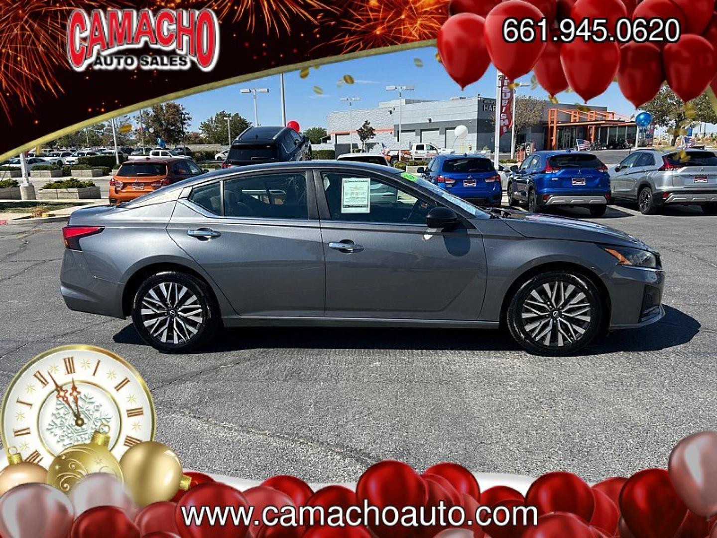 2024 Gray Nissan Altima (1N4BL4DV1RN) with an 4-Cyl 2.5 Liter engine, Automatic Xtronic CVT transmission, located at 412 Auto Vista Drive, Palmdale, CA, 93551, (661) 945-0620, 34.592636, -118.136681- Photo#10
