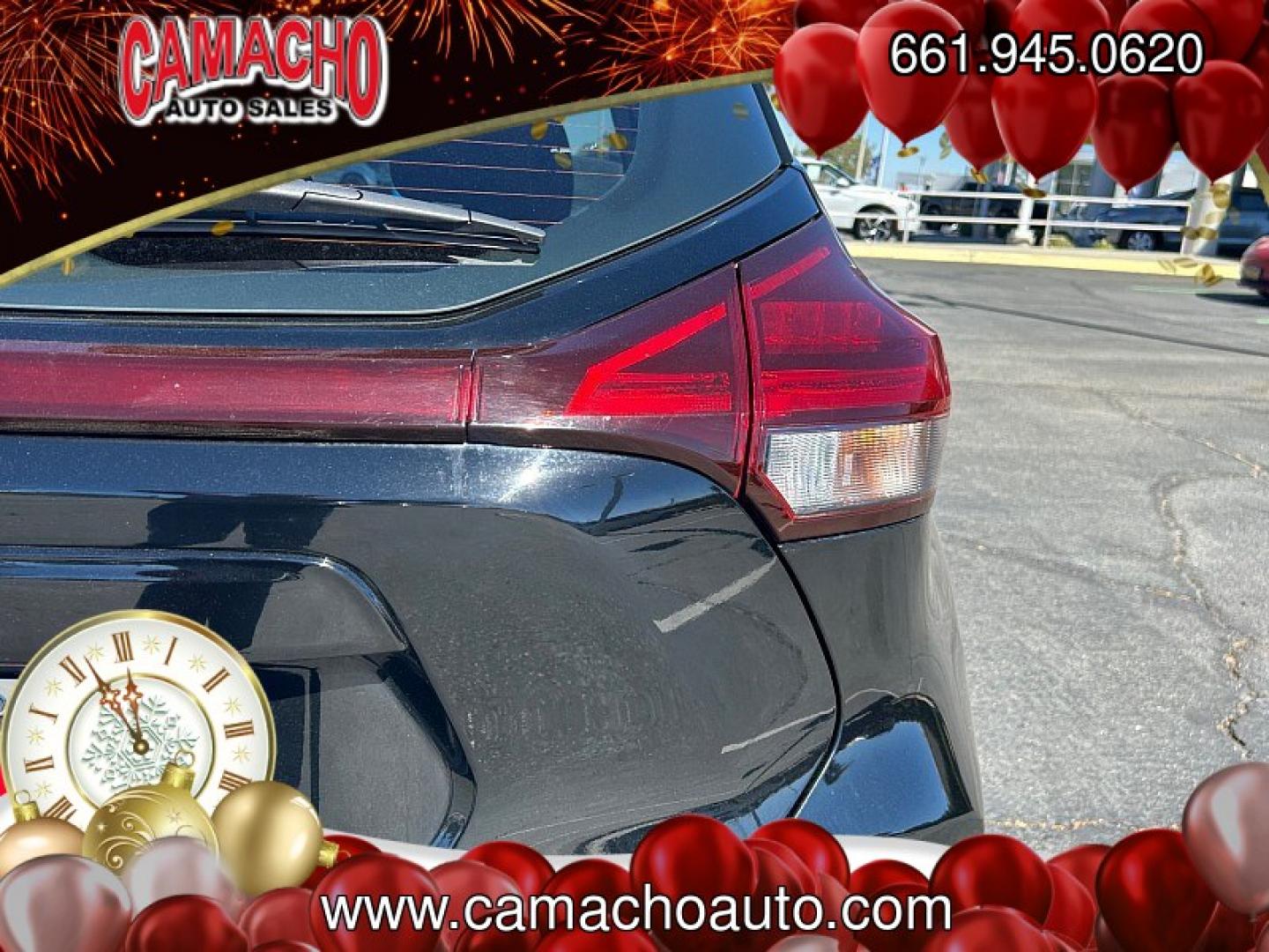 2022 Black Nissan Kicks (3N1CP5BV9NL) with an 4-Cyl 1.6 Liter engine, Automatic CVT w/Xtronic transmission, located at 412 Auto Vista Drive, Palmdale, CA, 93551, (661) 945-0620, 34.592636, -118.136681- Photo#14