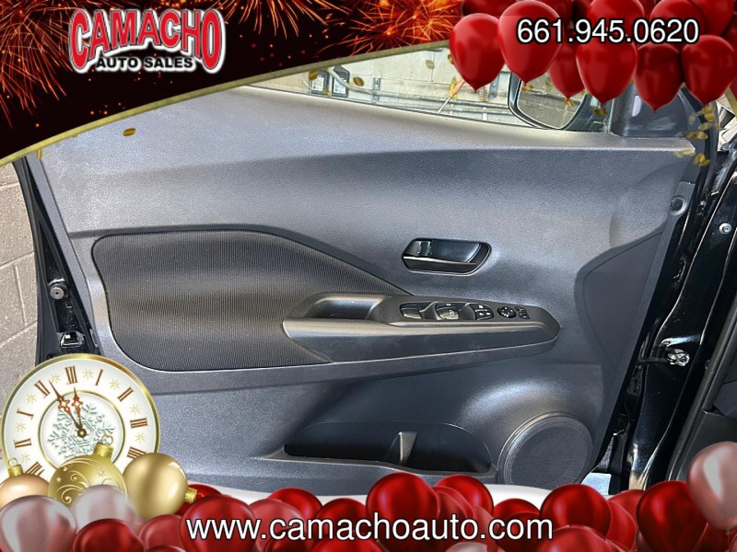 2022 Black Nissan Kicks (3N1CP5BV9NL) with an 4-Cyl 1.6 Liter engine, Automatic CVT w/Xtronic transmission, located at 412 Auto Vista Drive, Palmdale, CA, 93551, (661) 945-0620, 34.592636, -118.136681- Photo#16