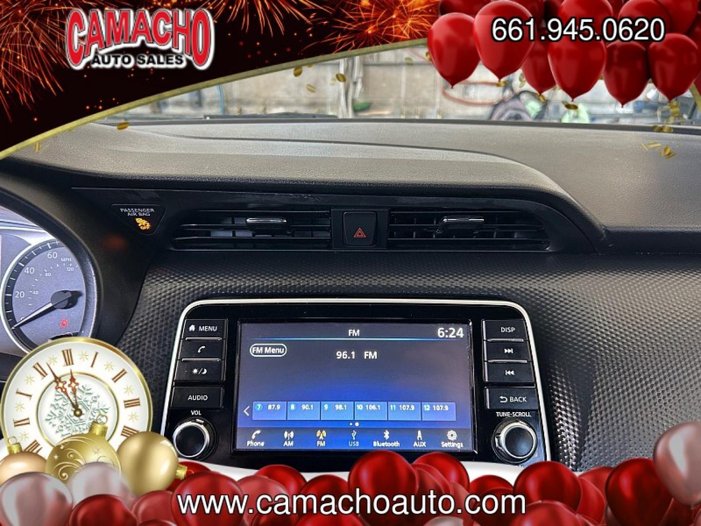 2022 Black Nissan Kicks (3N1CP5BV9NL) with an 4-Cyl 1.6 Liter engine, Automatic CVT w/Xtronic transmission, located at 412 Auto Vista Drive, Palmdale, CA, 93551, (661) 945-0620, 34.592636, -118.136681- Photo#21