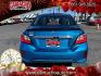 2022 BLUE Mitsubishi Mirage G4 (ML32FUFJ4NH) with an 3-Cyl 1.2 Liter engine, Automatic CVT transmission, located at 412 Auto Vista Drive, Palmdale, CA, 93551, (661) 945-0620, 34.592636, -118.136681- Photo#2