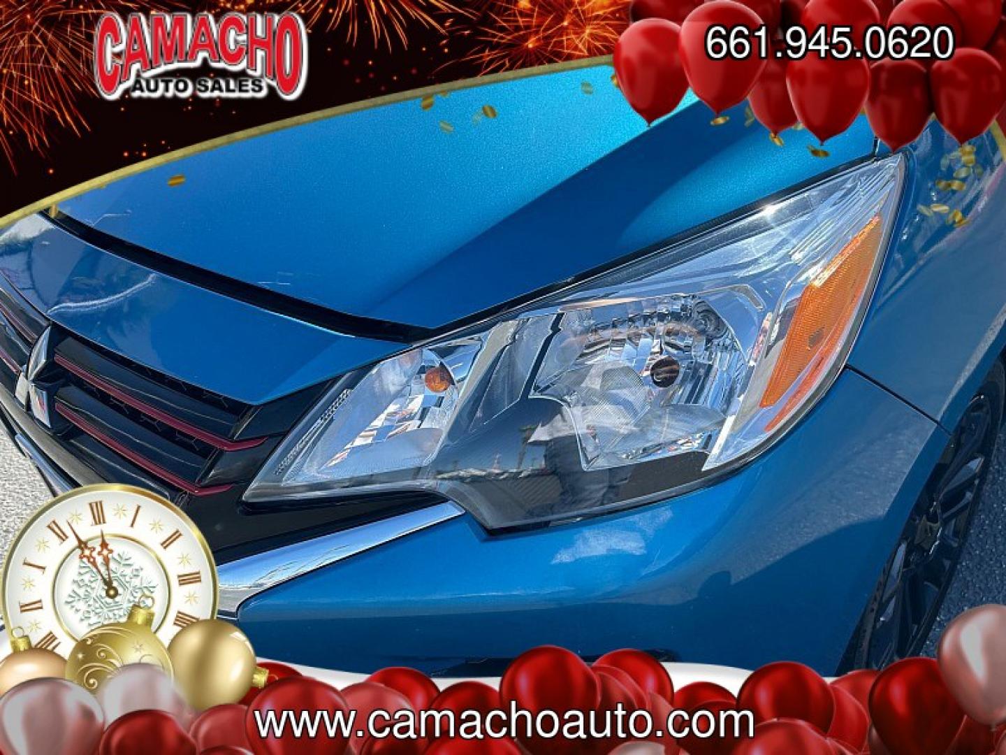 2022 BLUE Mitsubishi Mirage G4 (ML32FUFJ4NH) with an 3-Cyl 1.2 Liter engine, Automatic CVT transmission, located at 412 Auto Vista Drive, Palmdale, CA, 93551, (661) 945-0620, 34.592636, -118.136681- Photo#8