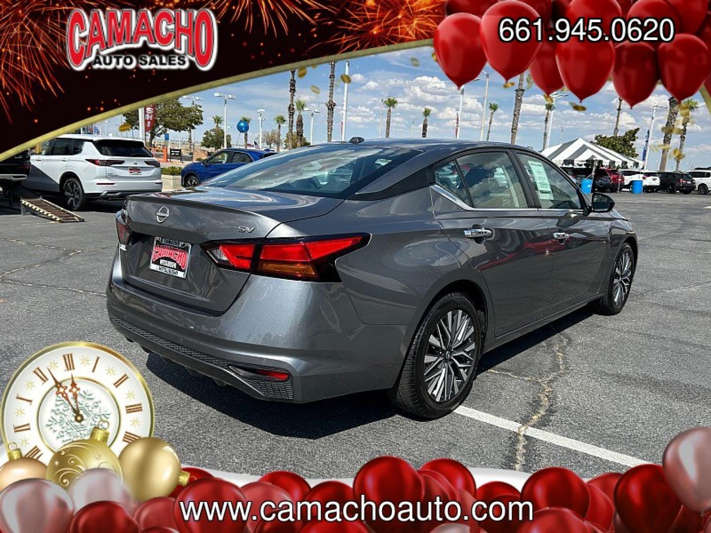 2024 GRAY Nissan Altima (1N4BL4DV2RN) with an 4-Cyl 2.5 Liter engine, Automatic Xtronic CVT transmission, located at 412 Auto Vista Drive, Palmdale, CA, 93551, (661) 945-0620, 34.592636, -118.136681- Photo#2
