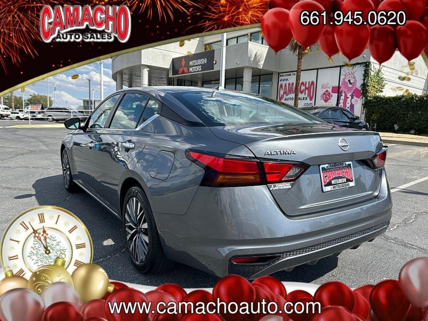 2024 GRAY Nissan Altima (1N4BL4DV2RN) with an 4-Cyl 2.5 Liter engine, Automatic Xtronic CVT transmission, located at 412 Auto Vista Drive, Palmdale, CA, 93551, (661) 945-0620, 34.592636, -118.136681- Photo#4