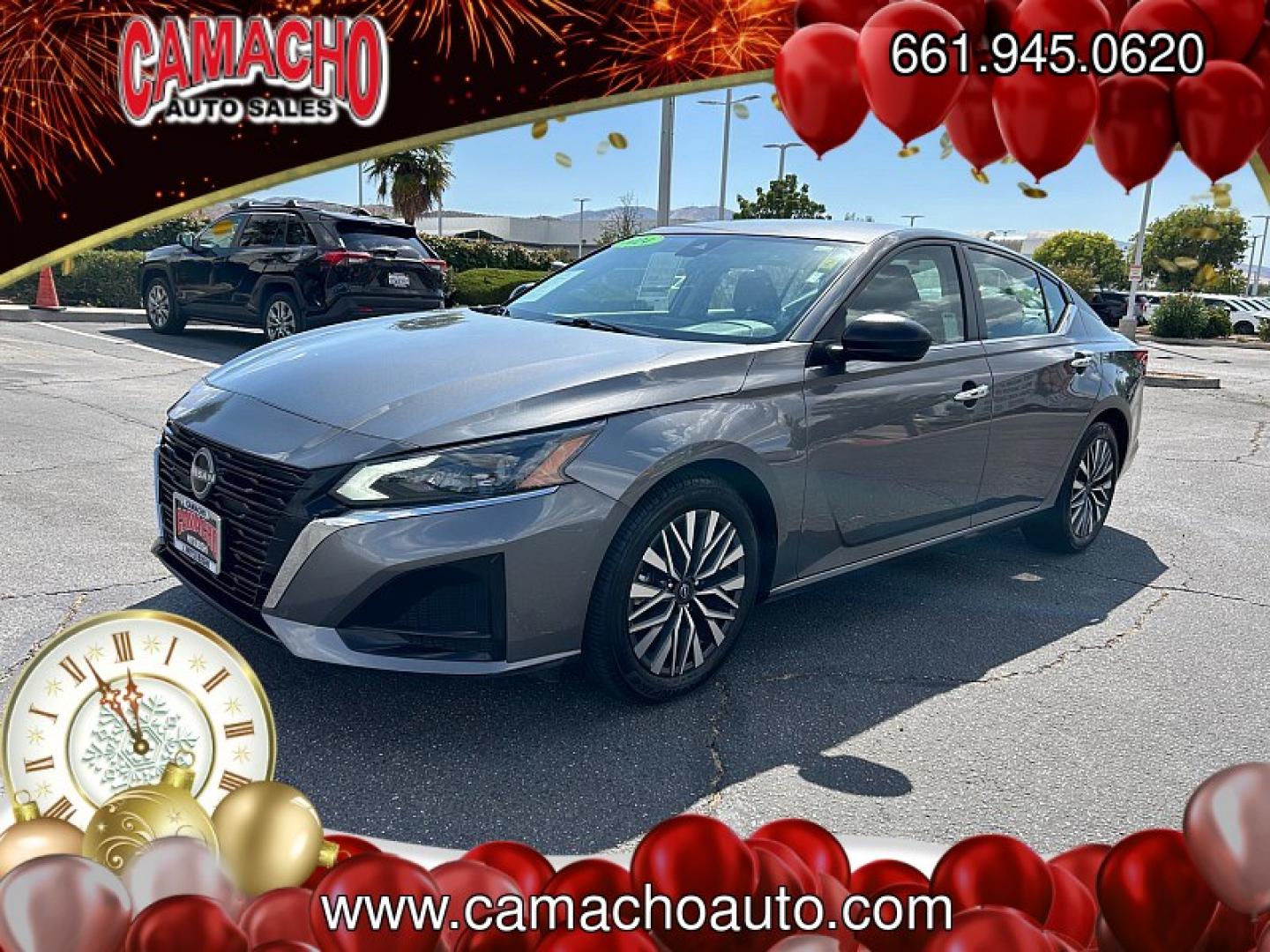 2024 GRAY Nissan Altima (1N4BL4DV2RN) with an 4-Cyl 2.5 Liter engine, Automatic Xtronic CVT transmission, located at 412 Auto Vista Drive, Palmdale, CA, 93551, (661) 945-0620, 34.592636, -118.136681- Photo#6