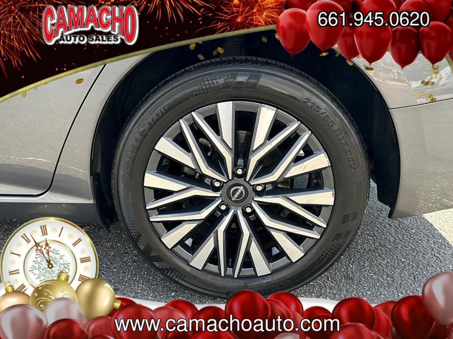2024 GRAY Nissan Altima (1N4BL4DV2RN) with an 4-Cyl 2.5 Liter engine, Automatic Xtronic CVT transmission, located at 412 Auto Vista Drive, Palmdale, CA, 93551, (661) 945-0620, 34.592636, -118.136681- Photo#13