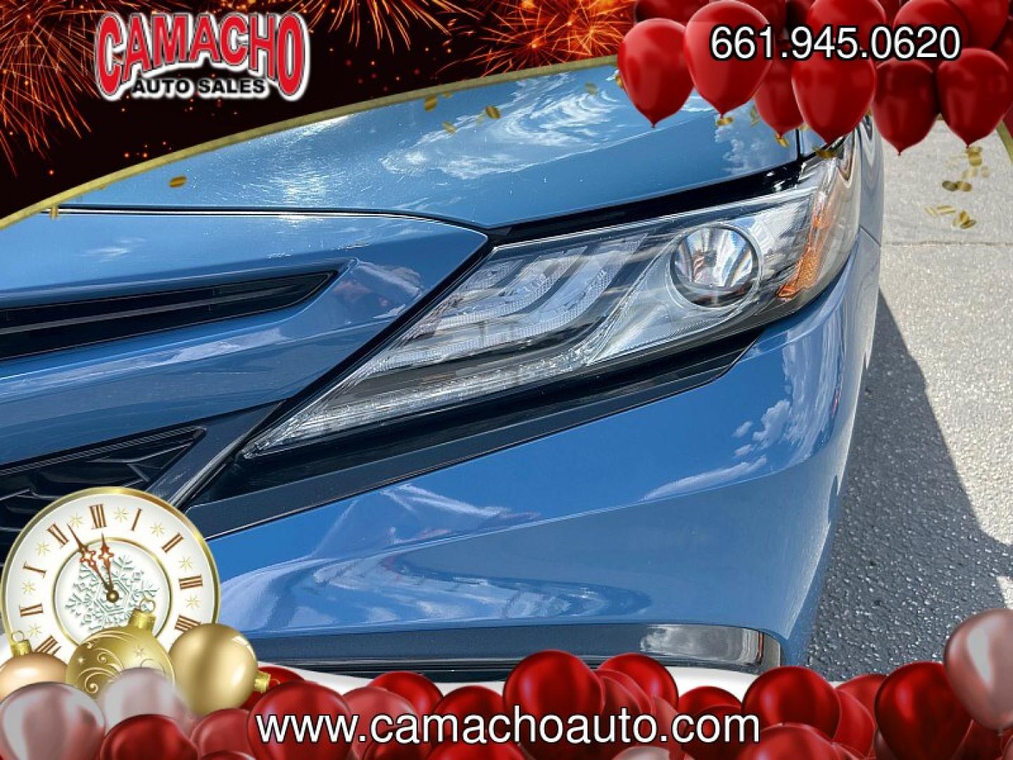 2024 BLUE Toyota Camry (4T1K61AK0RU) with an 4-Cyl 2.5 Liter engine, Automatic 8-Spd transmission, located at 412 Auto Vista Drive, Palmdale, CA, 93551, (661) 945-0620, 34.592636, -118.136681- Photo#11