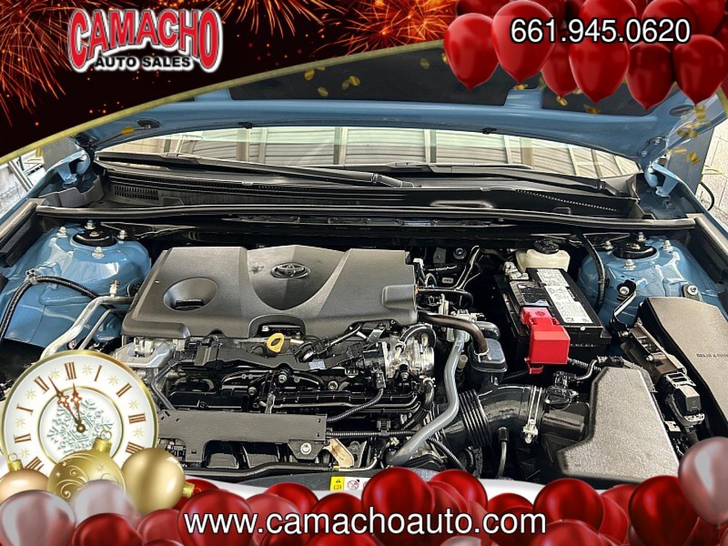 2024 BLUE Toyota Camry (4T1K61AK0RU) with an 4-Cyl 2.5 Liter engine, Automatic 8-Spd transmission, located at 412 Auto Vista Drive, Palmdale, CA, 93551, (661) 945-0620, 34.592636, -118.136681- Photo#30