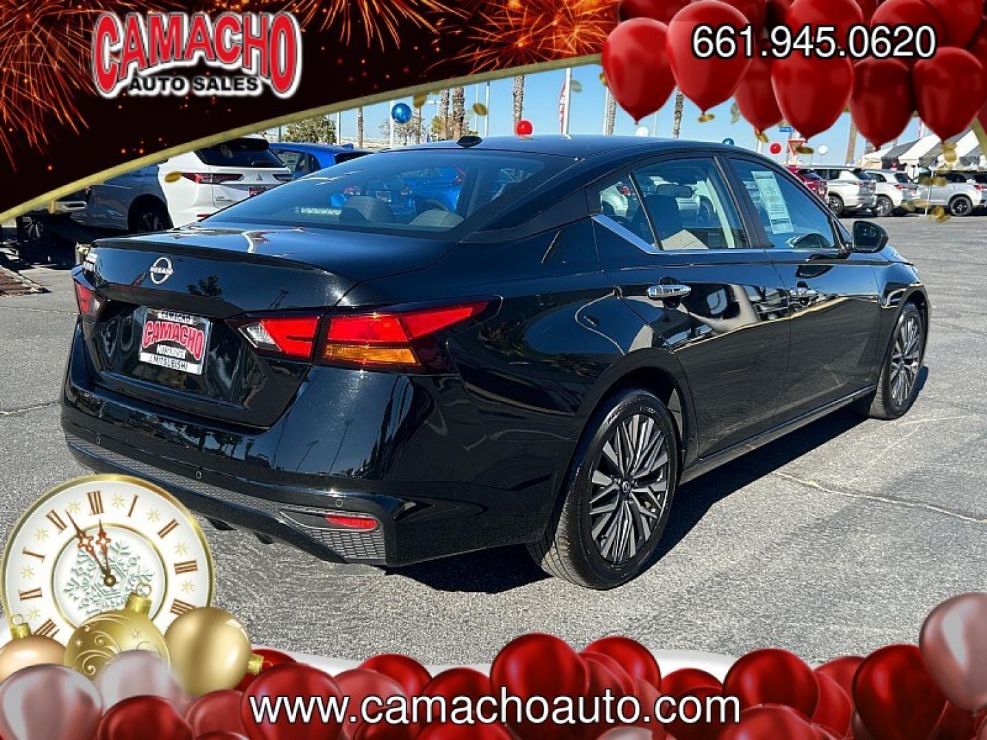 2025 BLACK Nissan Altima (1N4BL4DV8SN) with an 4-Cyl 2.5 Liter engine, Automatic CVT transmission, located at 412 Auto Vista Drive, Palmdale, CA, 93551, (661) 945-0620, 34.592636, -118.136681- Photo#5