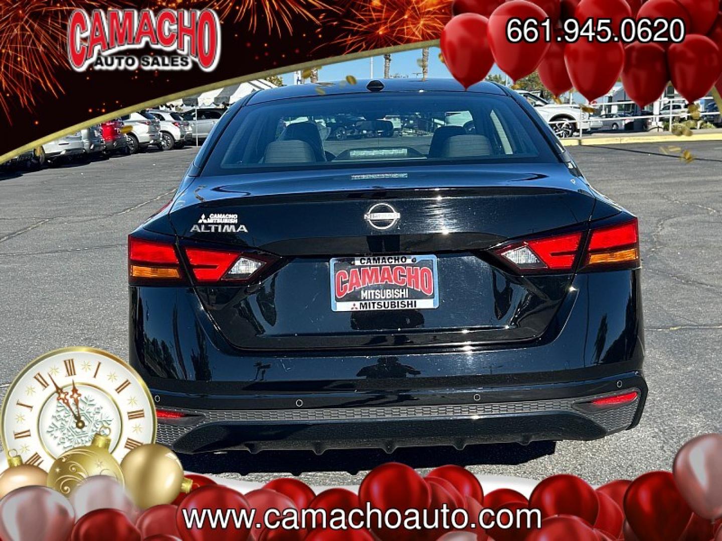 2025 BLACK Nissan Altima (1N4BL4DV8SN) with an 4-Cyl 2.5 Liter engine, Automatic CVT transmission, located at 412 Auto Vista Drive, Palmdale, CA, 93551, (661) 945-0620, 34.592636, -118.136681- Photo#6
