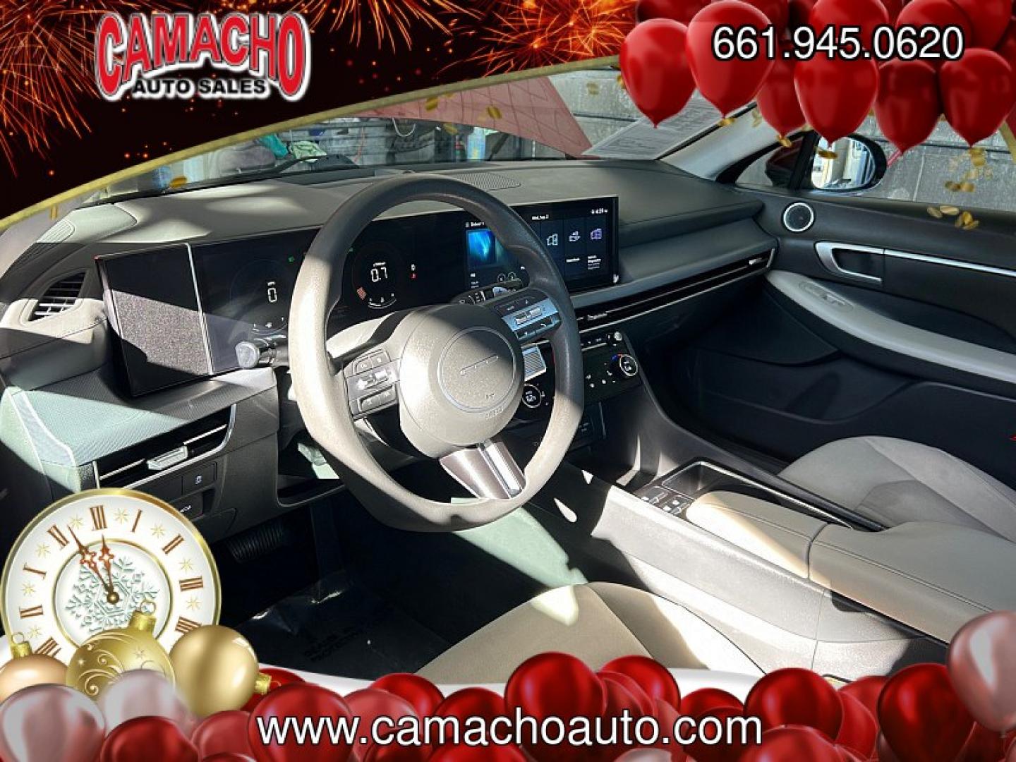 2024 RED Hyundai Sonata (KMHL64JA0RA) with an 4-Cyl 2.5 Liter engine, Automatic 8-Spd transmission, located at 412 Auto Vista Drive, Palmdale, CA, 93551, (661) 945-0620, 34.592636, -118.136681- Photo#17