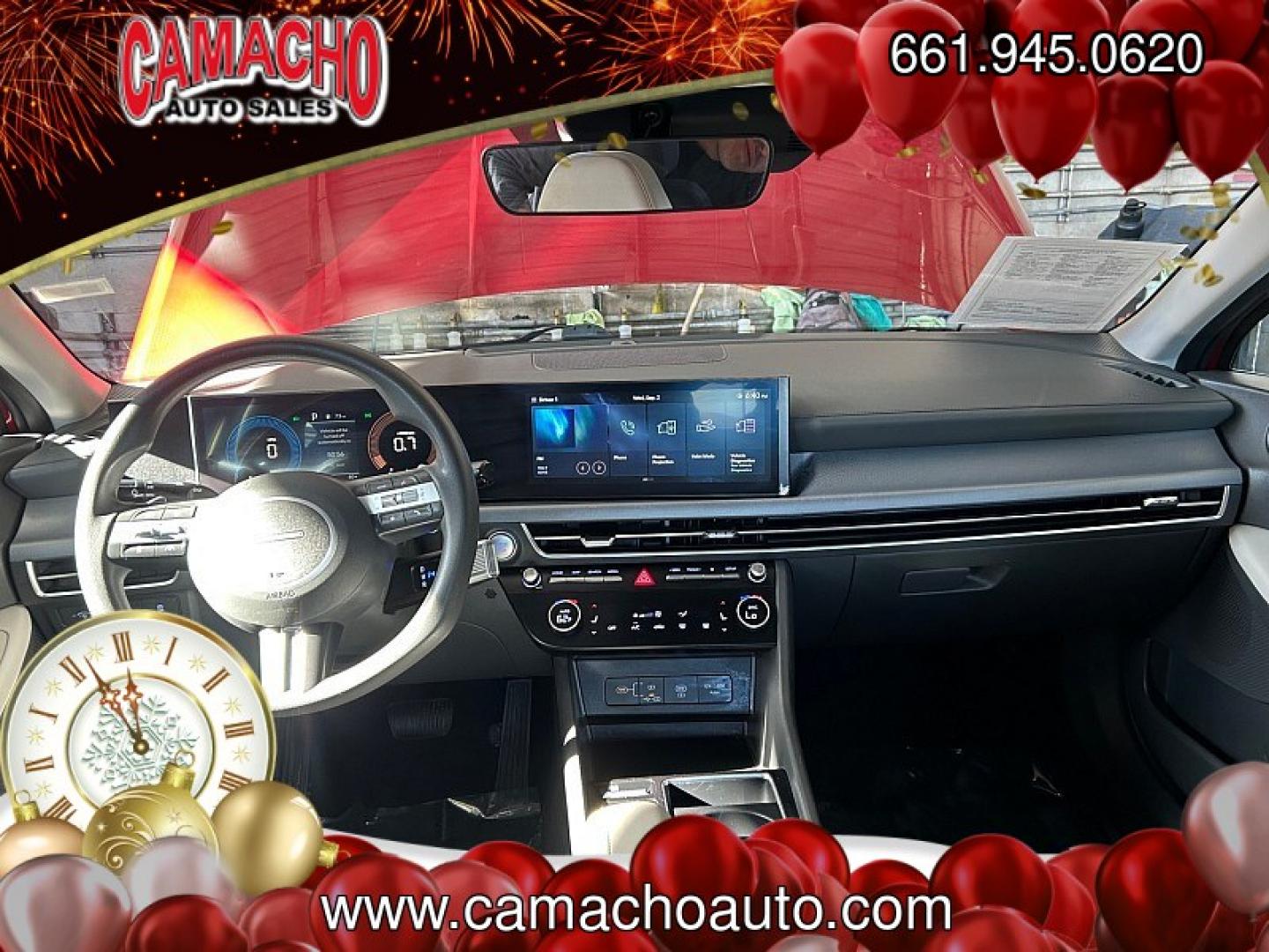 2024 RED Hyundai Sonata (KMHL64JA0RA) with an 4-Cyl 2.5 Liter engine, Automatic 8-Spd transmission, located at 412 Auto Vista Drive, Palmdale, CA, 93551, (661) 945-0620, 34.592636, -118.136681- Photo#18