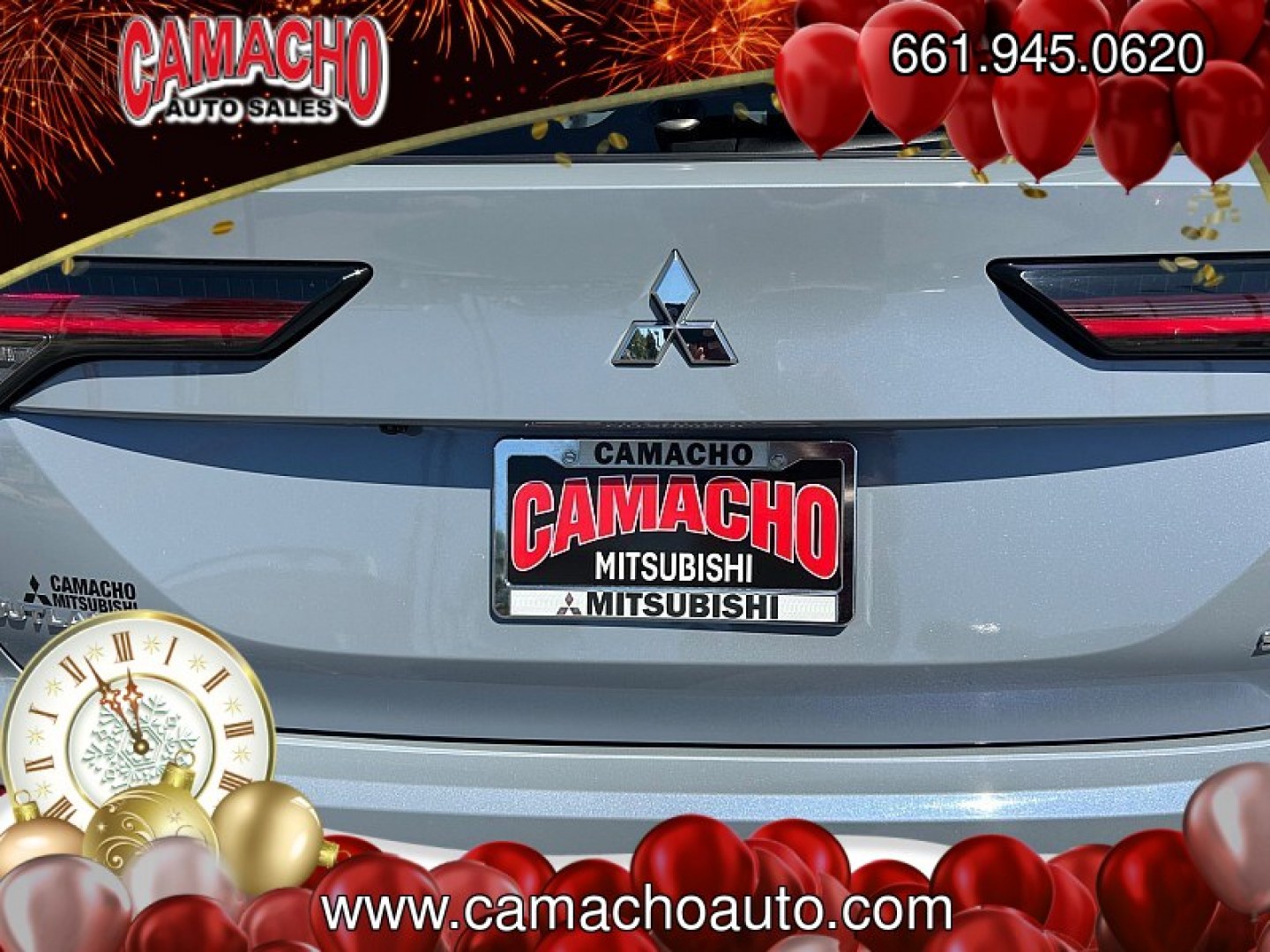 2025 GRAY Mitsubishi Outlander (JA4J3WA86SZ) with an 4-Cyl 2.5 Liter engine, Automatic CVT transmission, located at 412 Auto Vista Drive, Palmdale, CA, 93551, (661) 945-0620, 34.592636, -118.136681- Photo#11