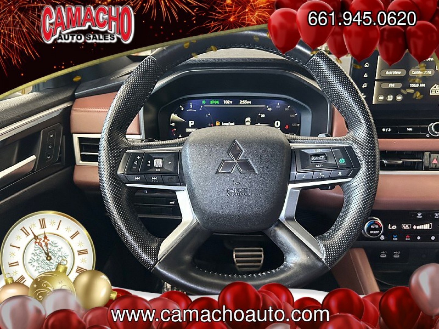 2025 GRAY Mitsubishi Outlander (JA4J3WA86SZ) with an 4-Cyl 2.5 Liter engine, Automatic CVT transmission, located at 412 Auto Vista Drive, Palmdale, CA, 93551, (661) 945-0620, 34.592636, -118.136681- Photo#21
