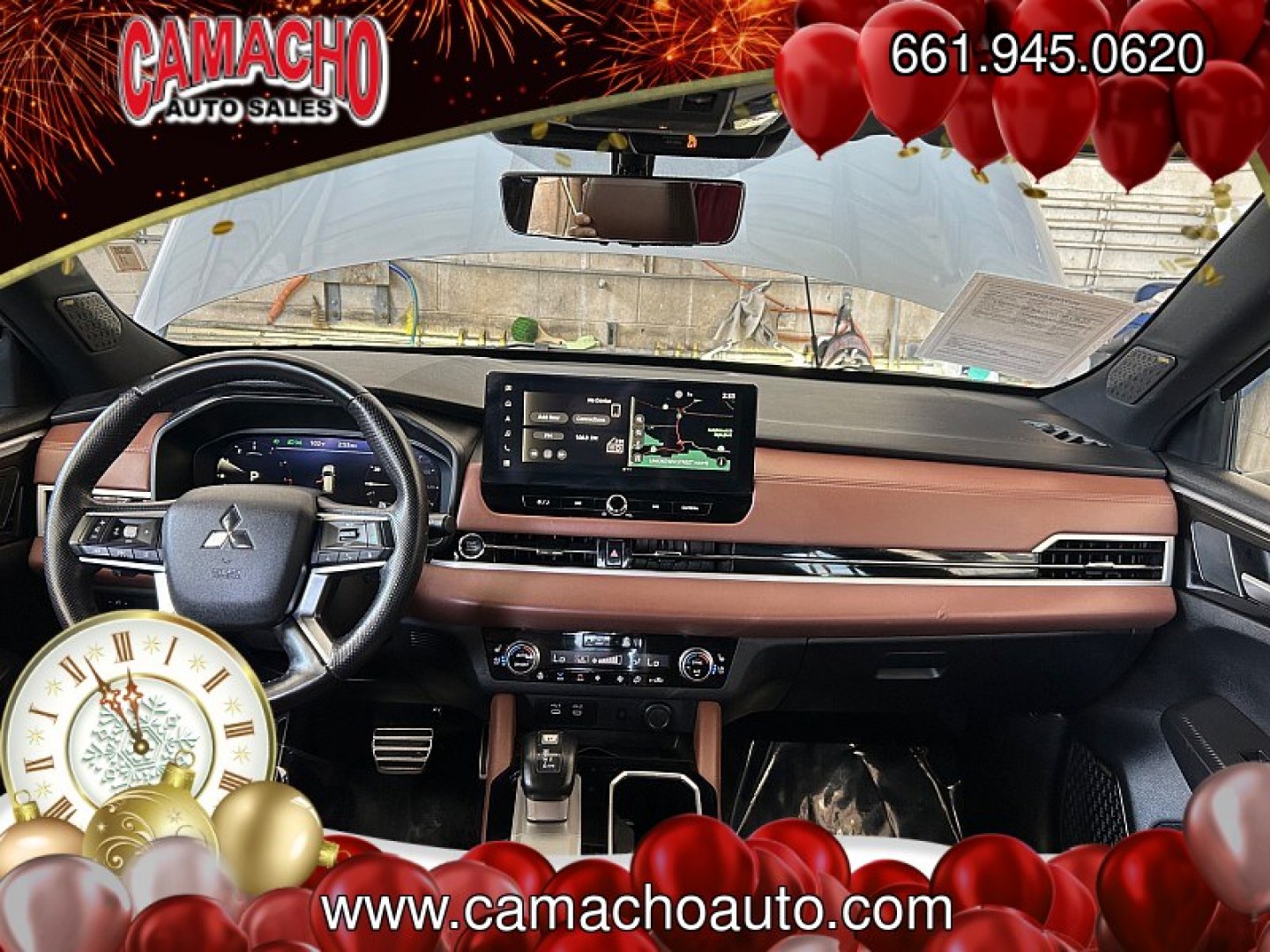 2025 GRAY Mitsubishi Outlander (JA4J3WA86SZ) with an 4-Cyl 2.5 Liter engine, Automatic CVT transmission, located at 412 Auto Vista Drive, Palmdale, CA, 93551, (661) 945-0620, 34.592636, -118.136681- Photo#22