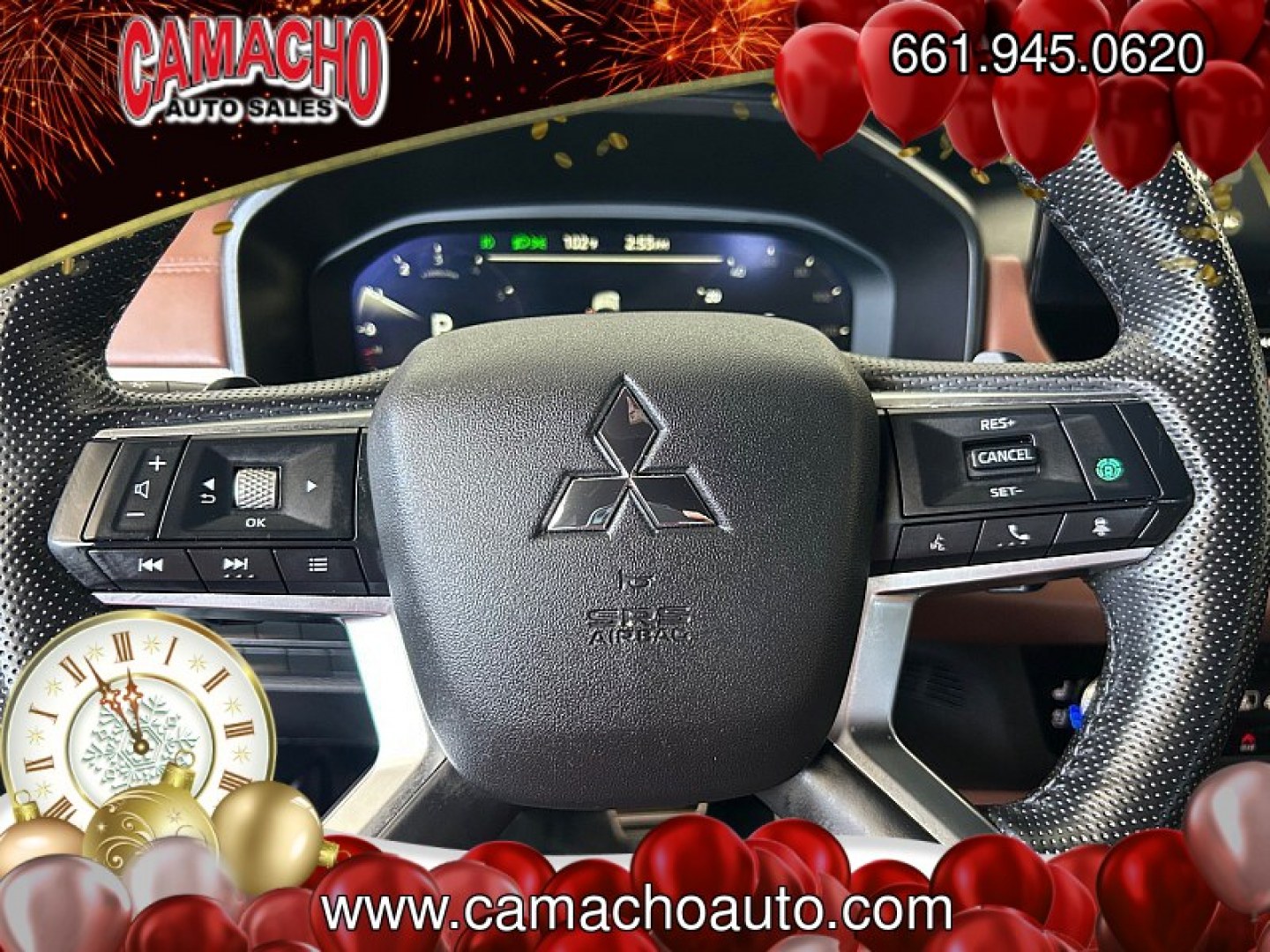 2025 GRAY Mitsubishi Outlander (JA4J3WA86SZ) with an 4-Cyl 2.5 Liter engine, Automatic CVT transmission, located at 412 Auto Vista Drive, Palmdale, CA, 93551, (661) 945-0620, 34.592636, -118.136681- Photo#23