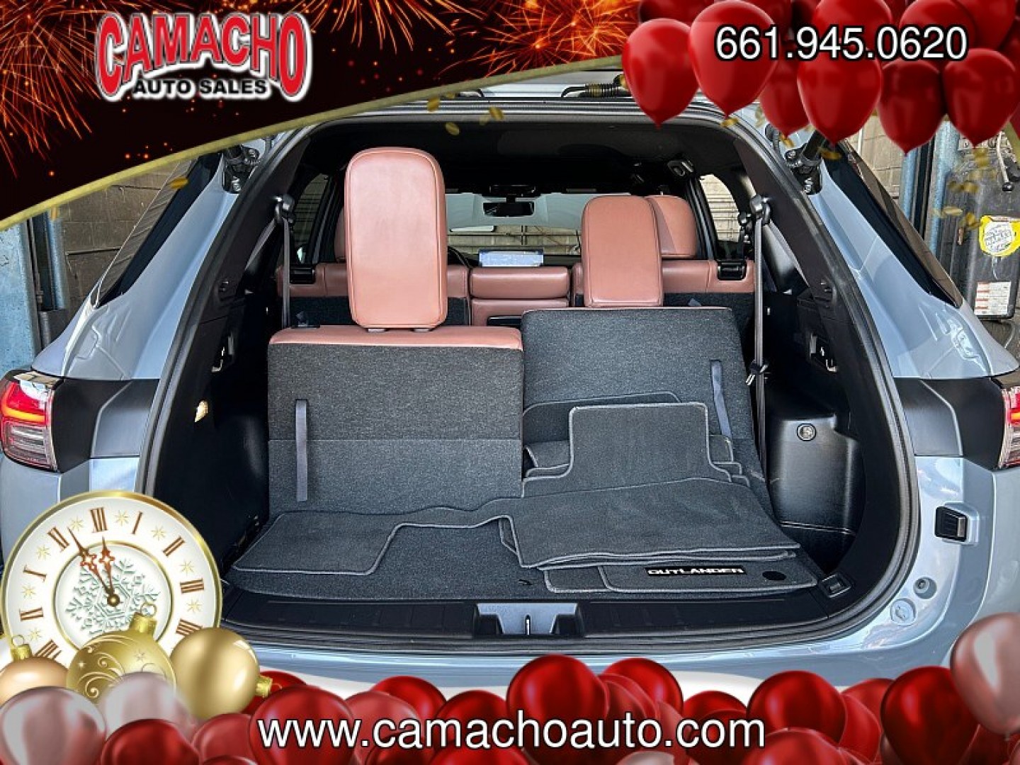 2025 GRAY Mitsubishi Outlander (JA4J3WA86SZ) with an 4-Cyl 2.5 Liter engine, Automatic CVT transmission, located at 412 Auto Vista Drive, Palmdale, CA, 93551, (661) 945-0620, 34.592636, -118.136681- Photo#29