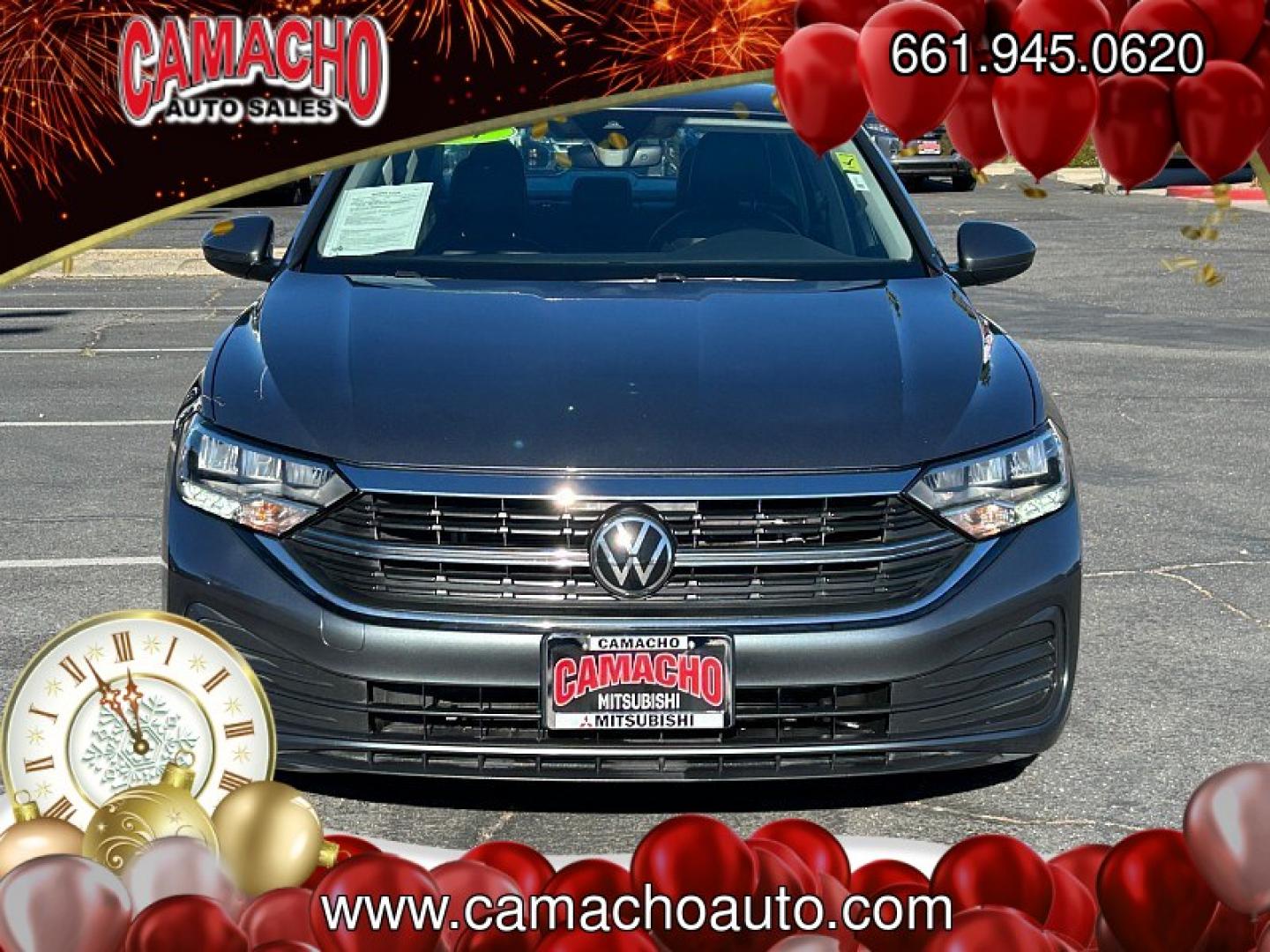 2024 Silver Volkswagen Jetta (3VWEM7BUXRM) with an 4-Cyl Turbo 1.5 Liter engine, Automatic 8-Spd transmission, located at 412 Auto Vista Drive, Palmdale, CA, 93551, (661) 945-0620, 34.592636, -118.136681- Photo#1