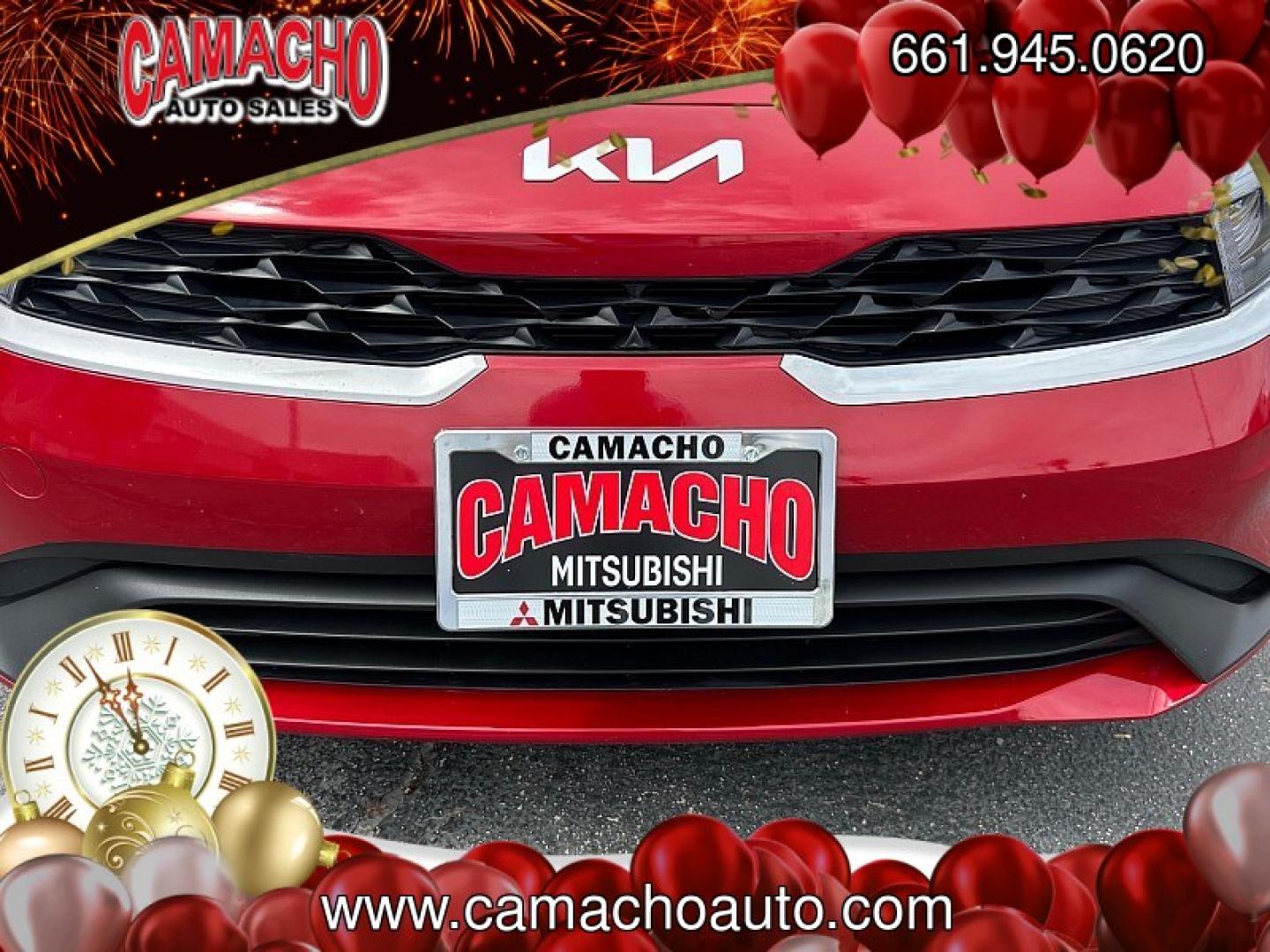 2024 RED Kia Forte (3KPF24AD5RE) with an 4-Cyl 2.0 Liter engine, Automatic IVT transmission, located at 412 Auto Vista Drive, Palmdale, CA, 93551, (661) 945-0620, 34.592636, -118.136681- Photo#8