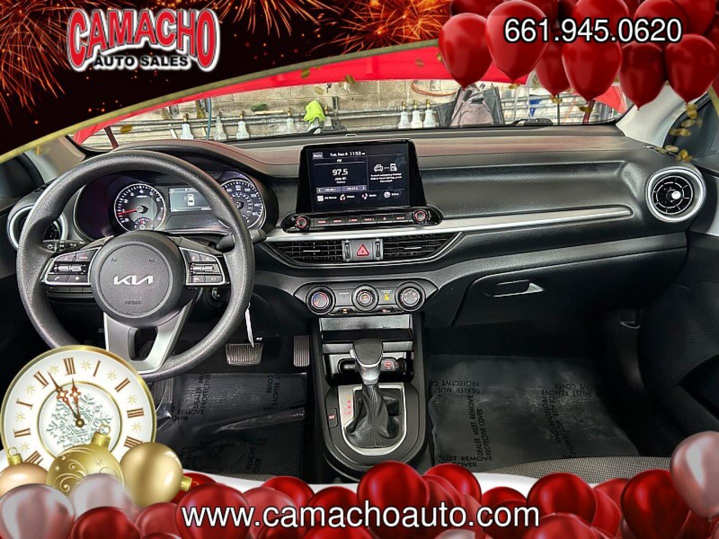 2024 RED Kia Forte (3KPF24AD5RE) with an 4-Cyl 2.0 Liter engine, Automatic IVT transmission, located at 412 Auto Vista Drive, Palmdale, CA, 93551, (661) 945-0620, 34.592636, -118.136681- Photo#21