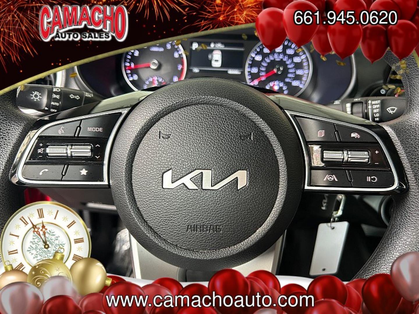 2024 RED Kia Forte (3KPF24AD5RE) with an 4-Cyl 2.0 Liter engine, Automatic IVT transmission, located at 412 Auto Vista Drive, Palmdale, CA, 93551, (661) 945-0620, 34.592636, -118.136681- Photo#26