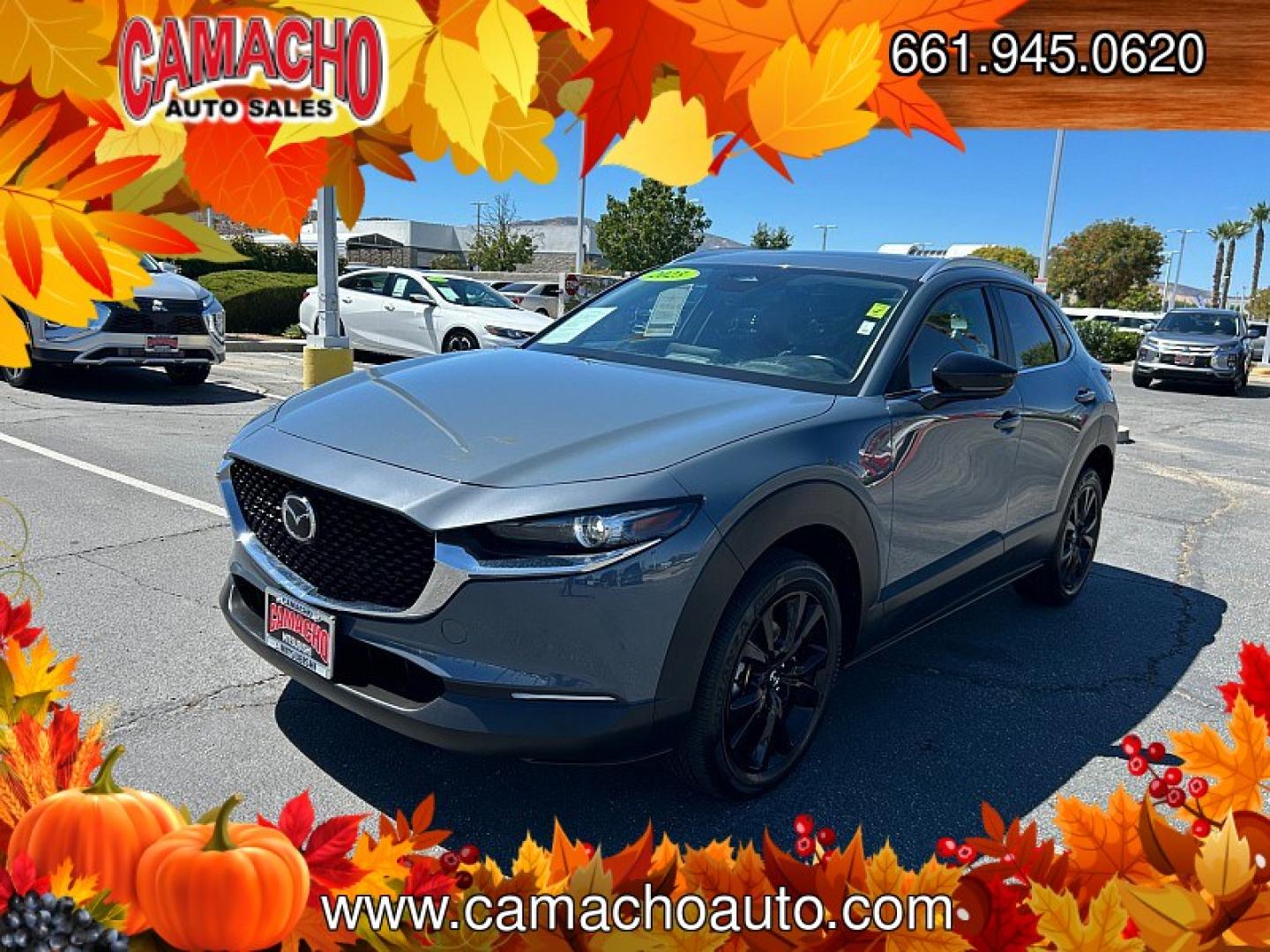2025 Gray Mazda CX-30 (3MVDMBCM7SM) with an 4-Cyl SKYACTIV-G 2.5 Liter engine, Automatic 6-Spd transmission, located at 412 Auto Vista Drive, Palmdale, CA, 93551, (661) 945-0620, 34.592636, -118.136681- Photo#5