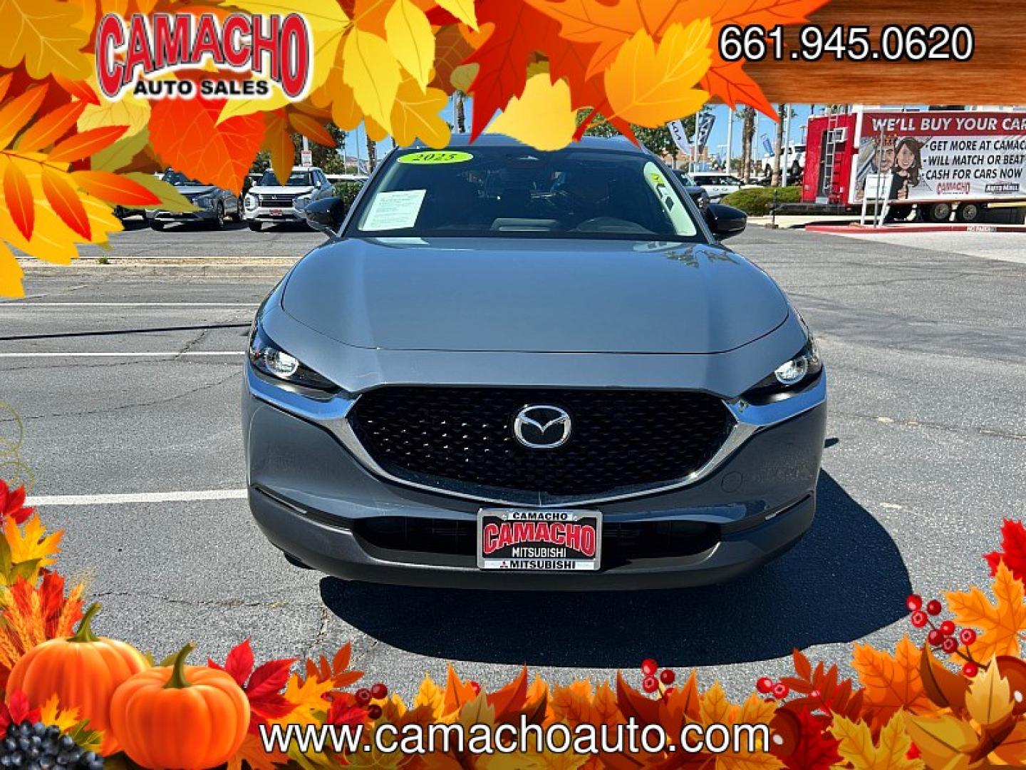 2025 Gray Mazda CX-30 (3MVDMBCM7SM) with an 4-Cyl SKYACTIV-G 2.5 Liter engine, Automatic 6-Spd transmission, located at 412 Auto Vista Drive, Palmdale, CA, 93551, (661) 945-0620, 34.592636, -118.136681- Photo#6