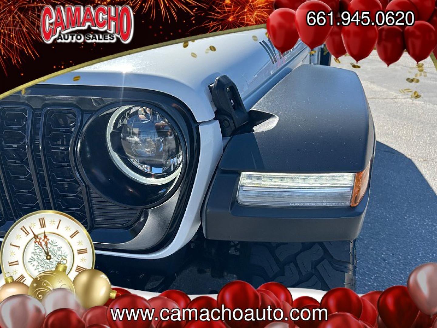 2025 White Jeep Wrangler (1C4PJXDN1SW) , located at 412 Auto Vista Drive, Palmdale, CA, 93551, (661) 945-0620, 34.592636, -118.136681- Photo#9