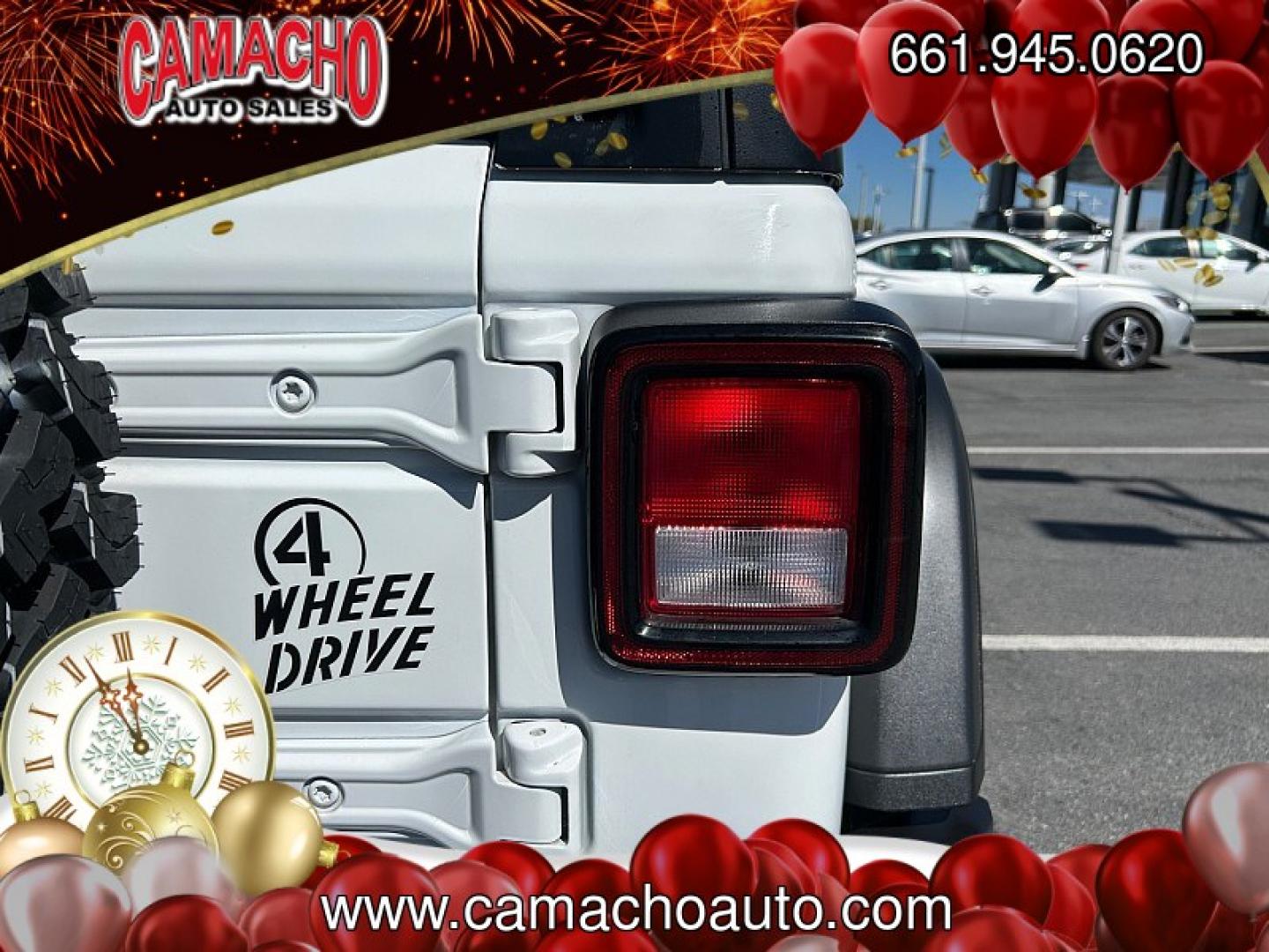 2025 White Jeep Wrangler (1C4PJXDN1SW) , located at 412 Auto Vista Drive, Palmdale, CA, 93551, (661) 945-0620, 34.592636, -118.136681- Photo#14