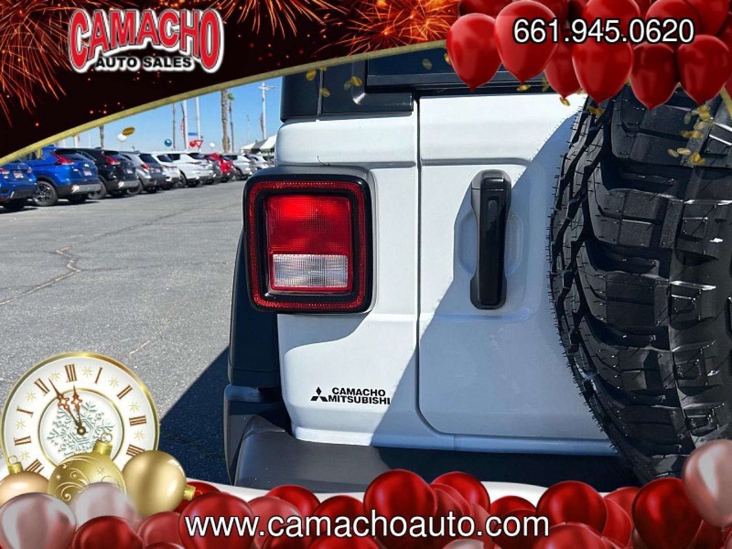 2025 White Jeep Wrangler (1C4PJXDN1SW) , located at 412 Auto Vista Drive, Palmdale, CA, 93551, (661) 945-0620, 34.592636, -118.136681- Photo#15