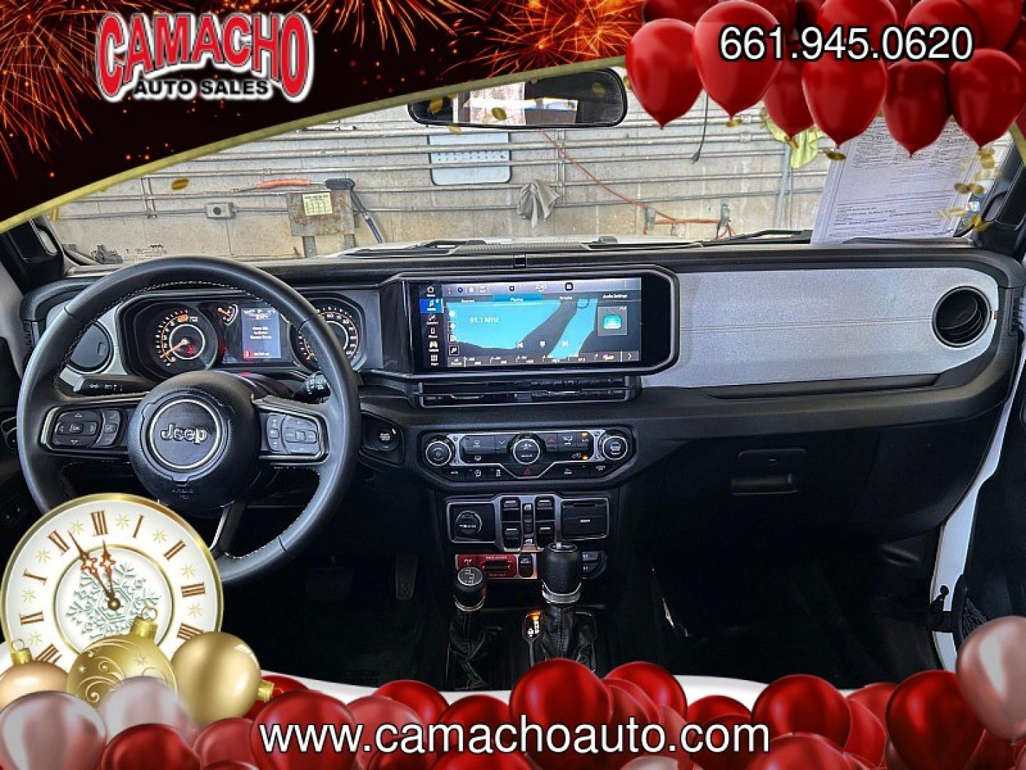 2025 White Jeep Wrangler (1C4PJXDN1SW) , located at 412 Auto Vista Drive, Palmdale, CA, 93551, (661) 945-0620, 34.592636, -118.136681- Photo#16